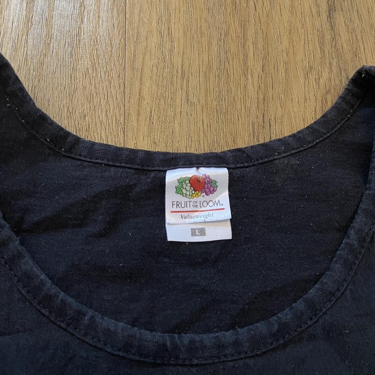 Fruit Of The Loom Bon Jovi black and red tank top Rock y2k 2000s Metal Size US L / EU 52-54 / 3 - 4 Thumbnail