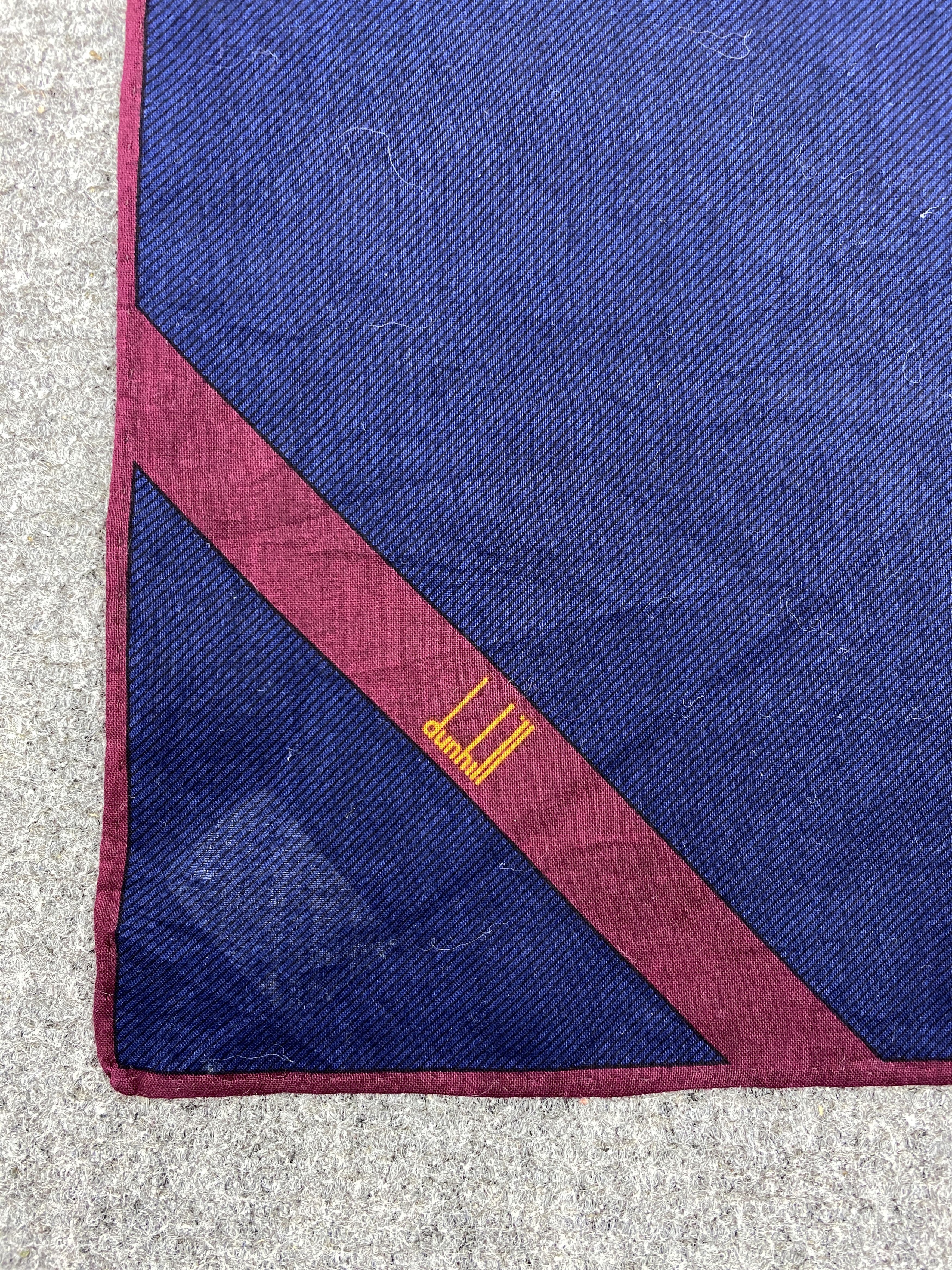 Alfred Dunhill Vintage Dunhill Neckerchief / Handkerchief / Bandana HKC0651 Size ONE SIZE - 5 Thumbnail