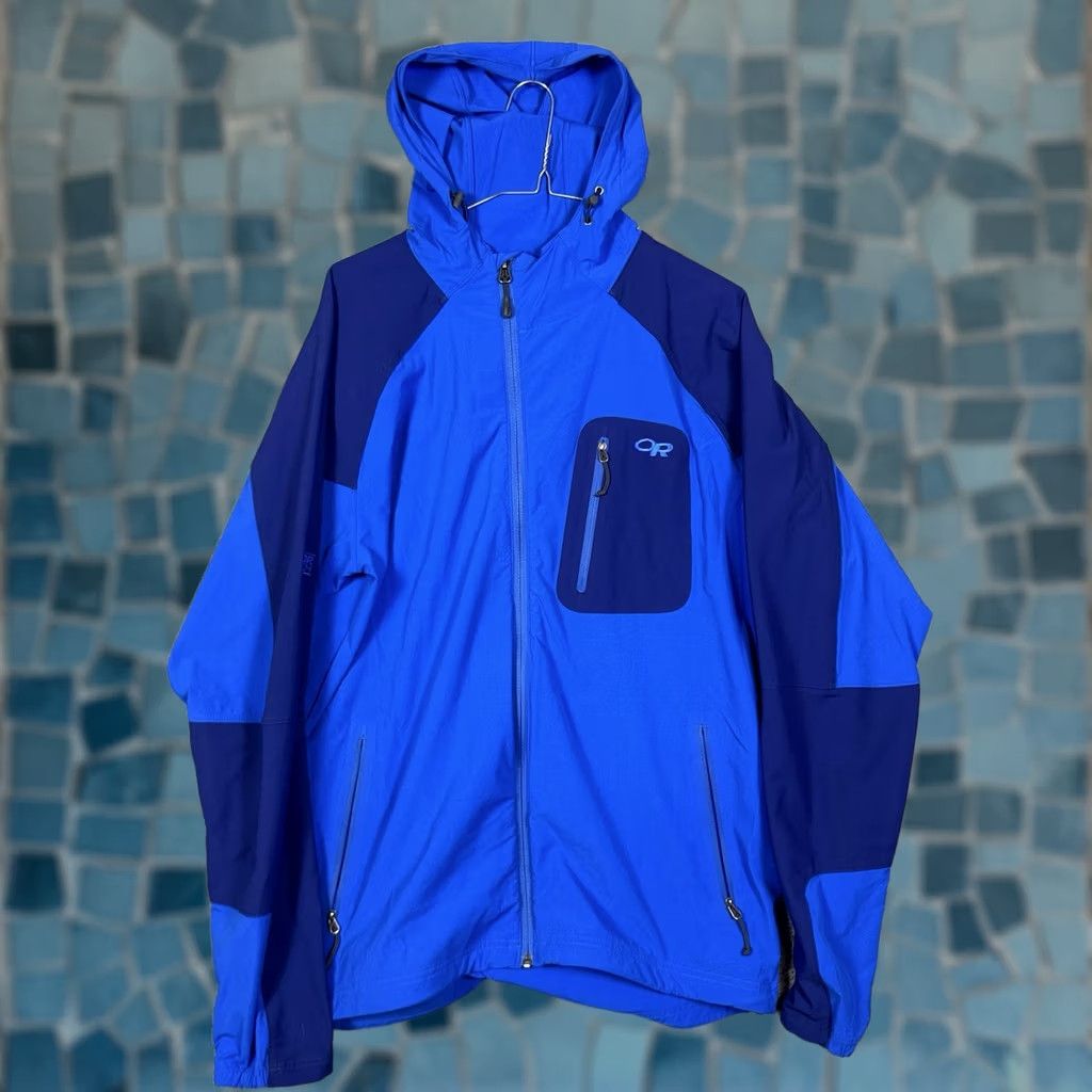 Outdoor Research Outdoor Research Hoodie Mens M Blue Ferrosi Jacket Men Softshell Full Zip Tech Tactical Size US M / EU 48-50 / 2 - 1 Thumbnail