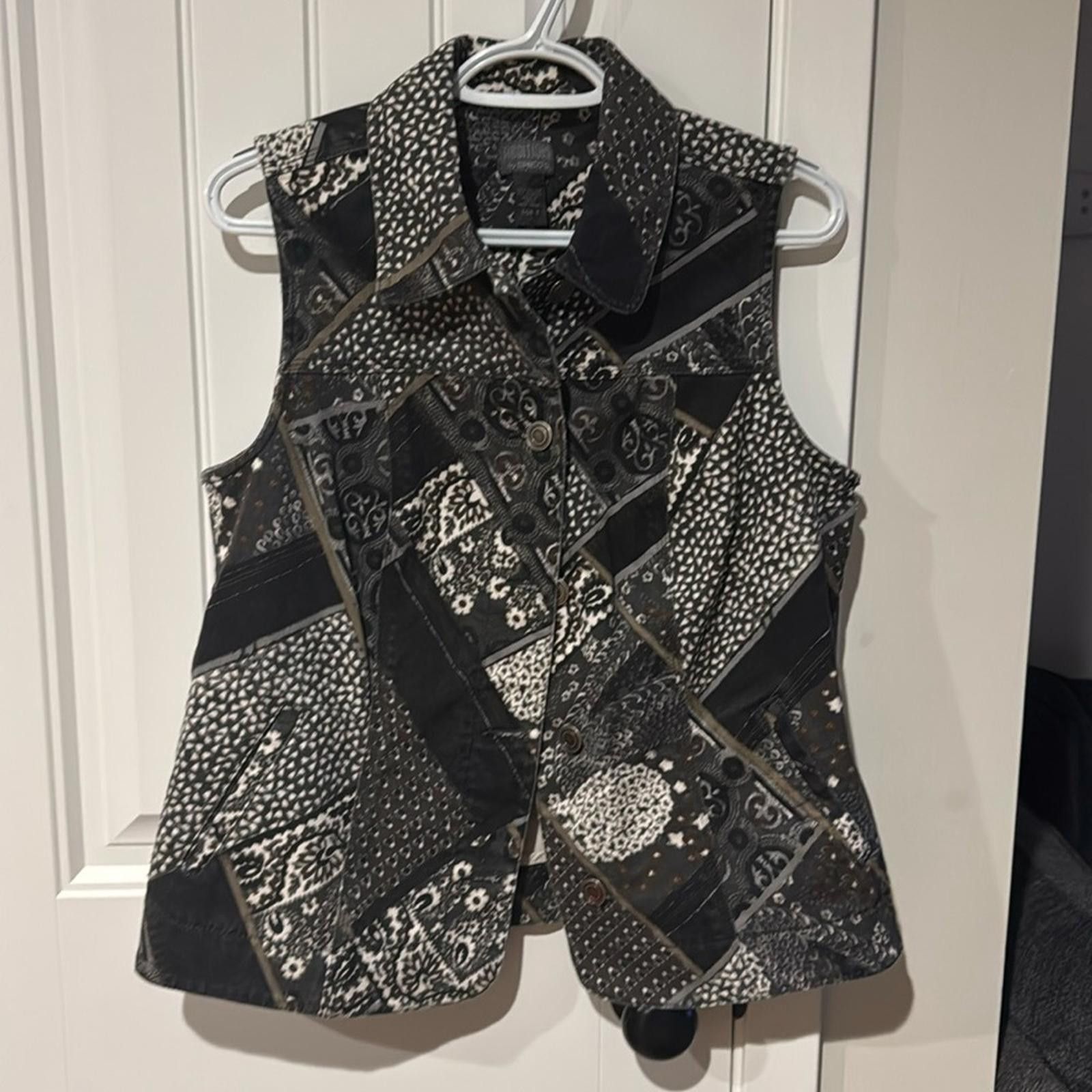 Chicos Vintage Chicos Jean Vest Size M / US 6-8 / IT 42-44 - 1 Thumbnail