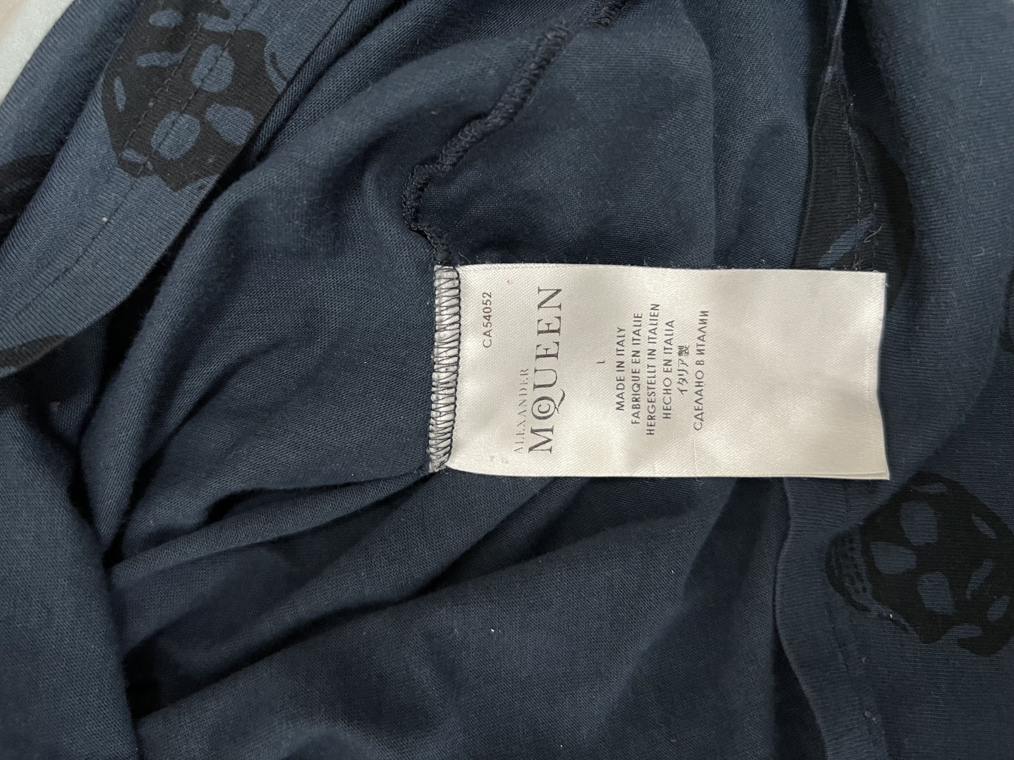 Alexander McQueen Skull All-Over Tee Size US L / EU 52-54 / 3 - 9 Thumbnail