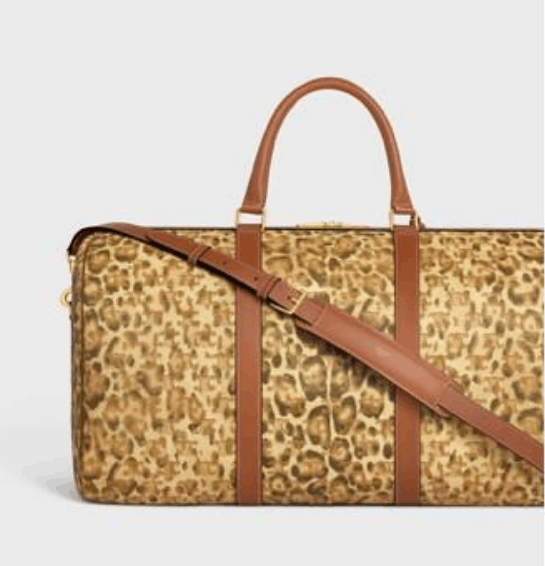 Celine o1w1db10525 Size : OS / 190672 Large Travel Bag in Brown/Yel Size ONE SIZE - 2 Thumbnail