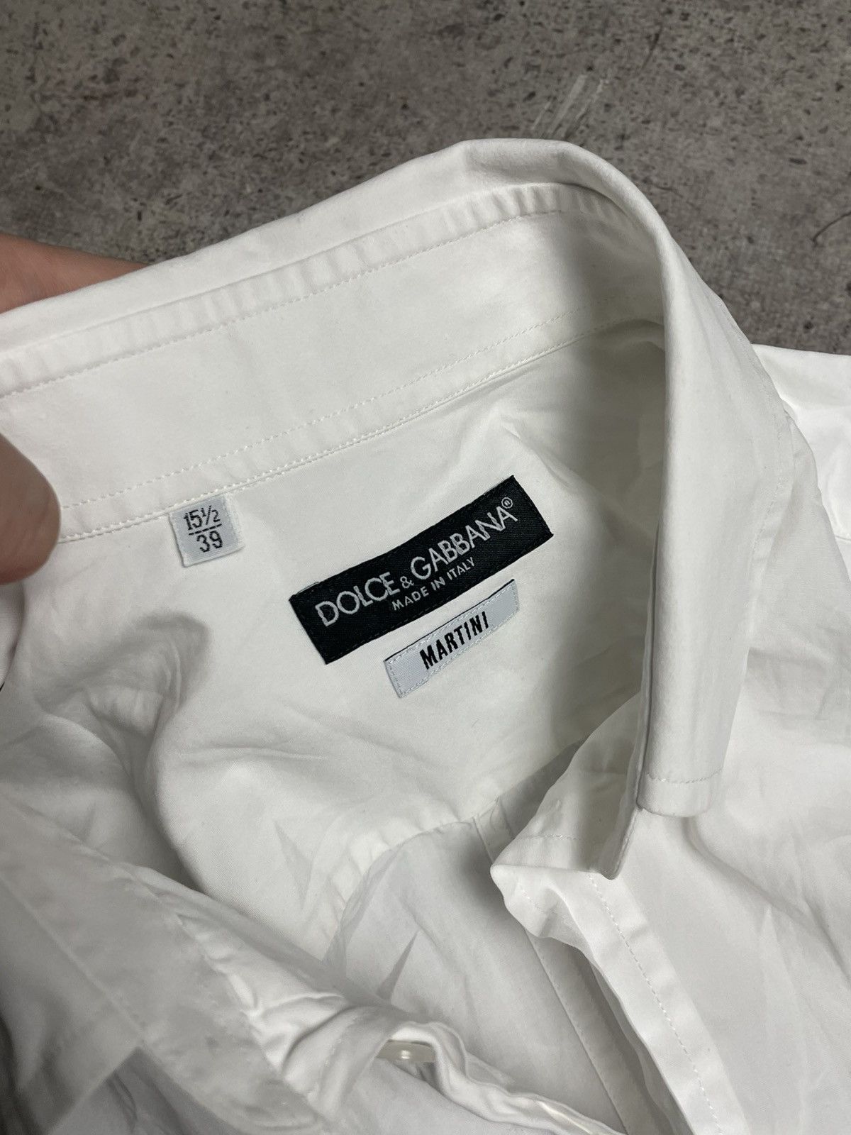 Dolce & Gabbana Dolce & Gabbana Martini Shirt Size US M / EU 48-50 / 2 - 5 Thumbnail