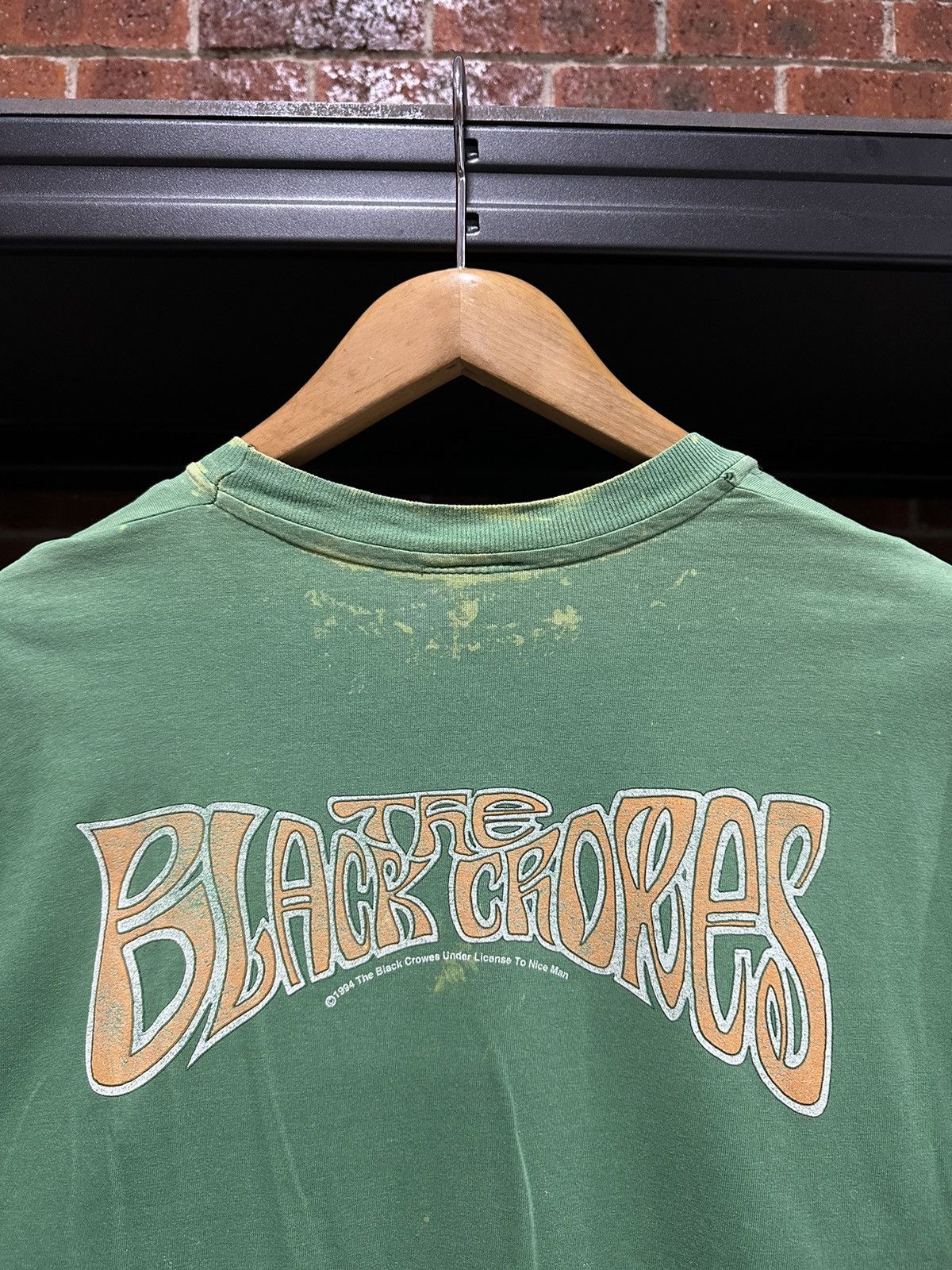 Band Tees × Vintage Thrashed Vintage 90s The Black Crowes Distressed Tee Size US XL / EU 56 / 4 - 10 Thumbnail