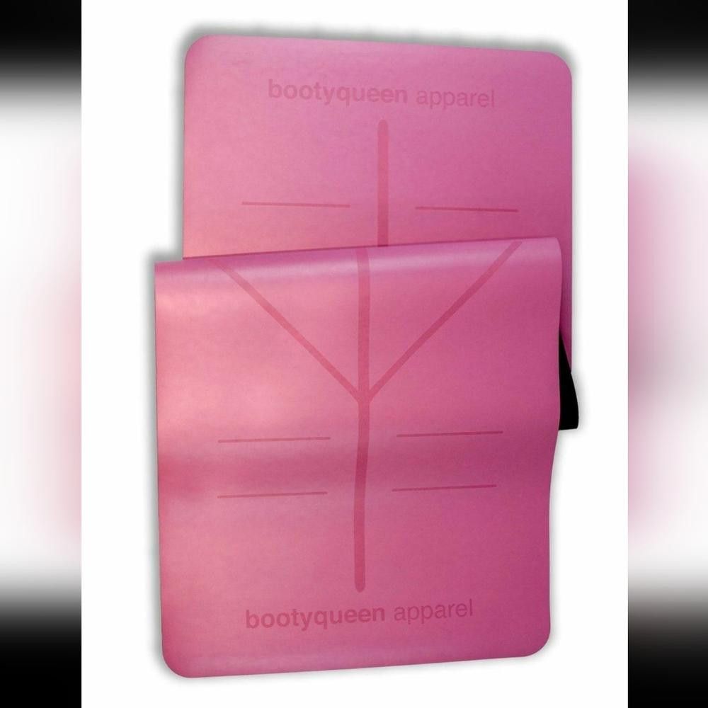 Designer Pink | BQA | Align Right Yoga Mat 1 w/Carrying Case Size ONE SIZE - 2 Thumbnail