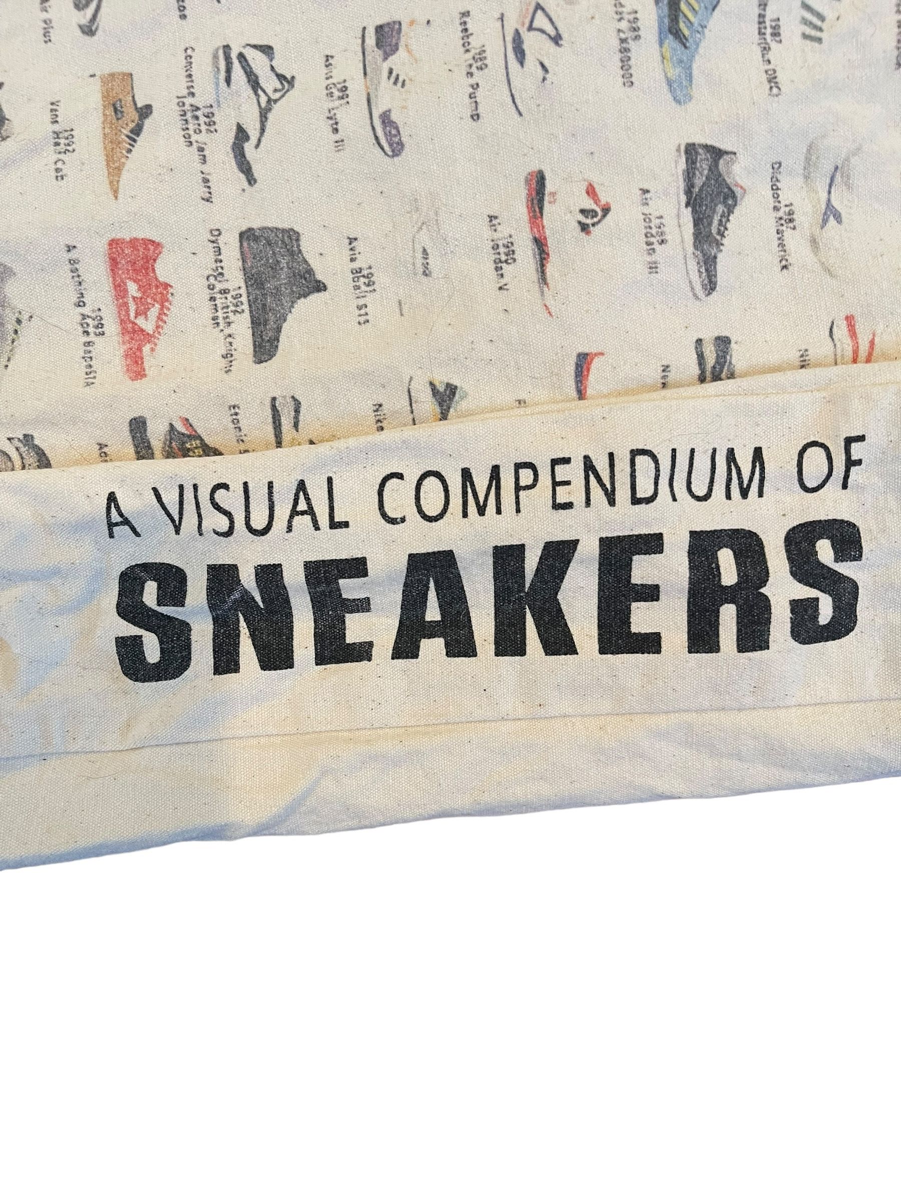 Nike Vintage 90s Visual Compendium of Sneakers Tote Bag Size ONE SIZE - 5 Thumbnail