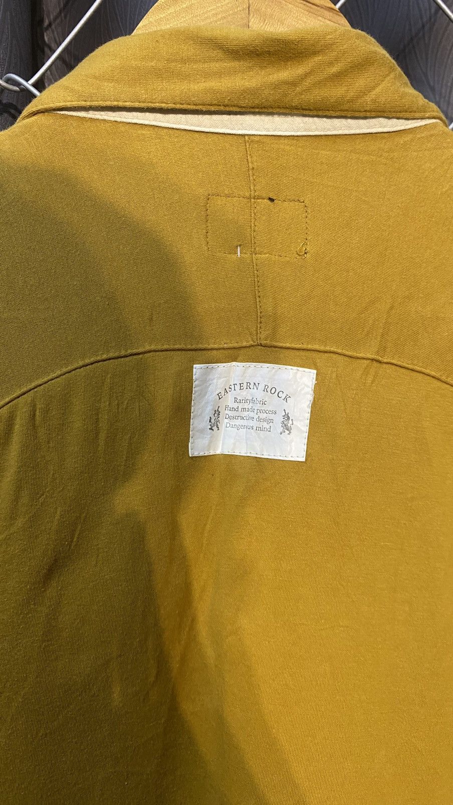 VINTAGE PPFM POLO TEE MUSTARD LARGE