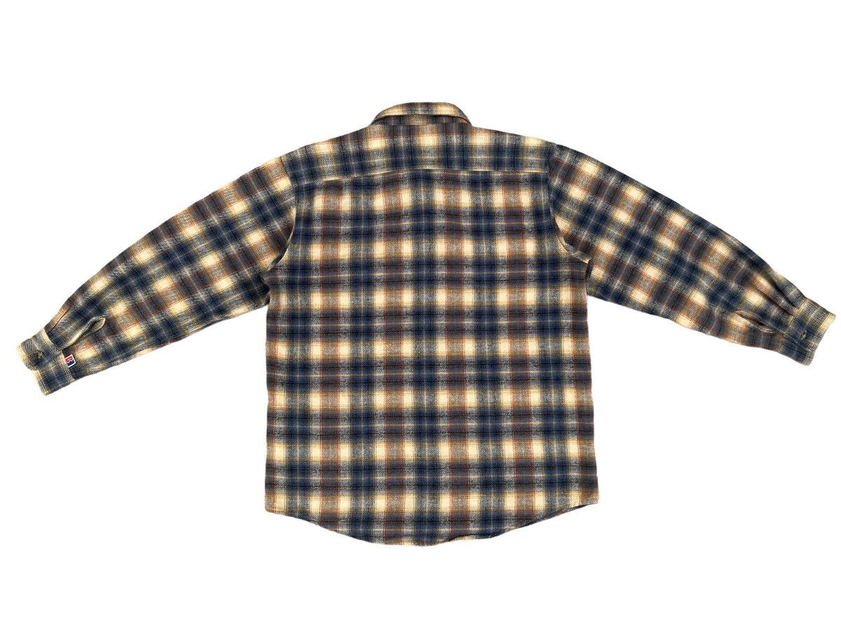 Edwin Vintage 90s Edwin Japan Double Pocket Thick Flannel Shirt Size US L / EU 52-54 / 3 - 2 Thumbnail
