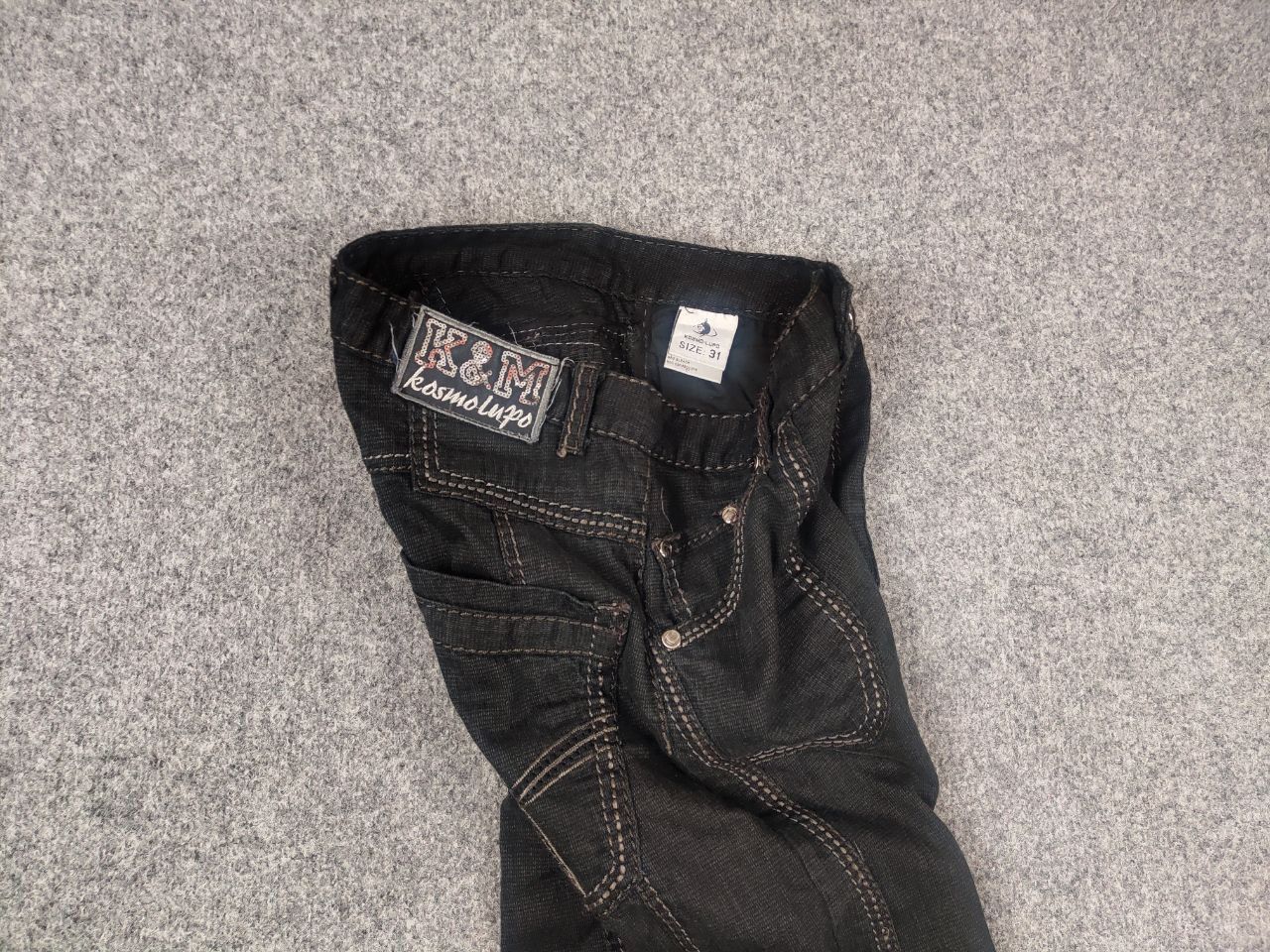 If Six Was Nine kosmo lupo Vintage Avant garde japan Trouser Pants LGB Style Size US 31 - 10 Thumbnail