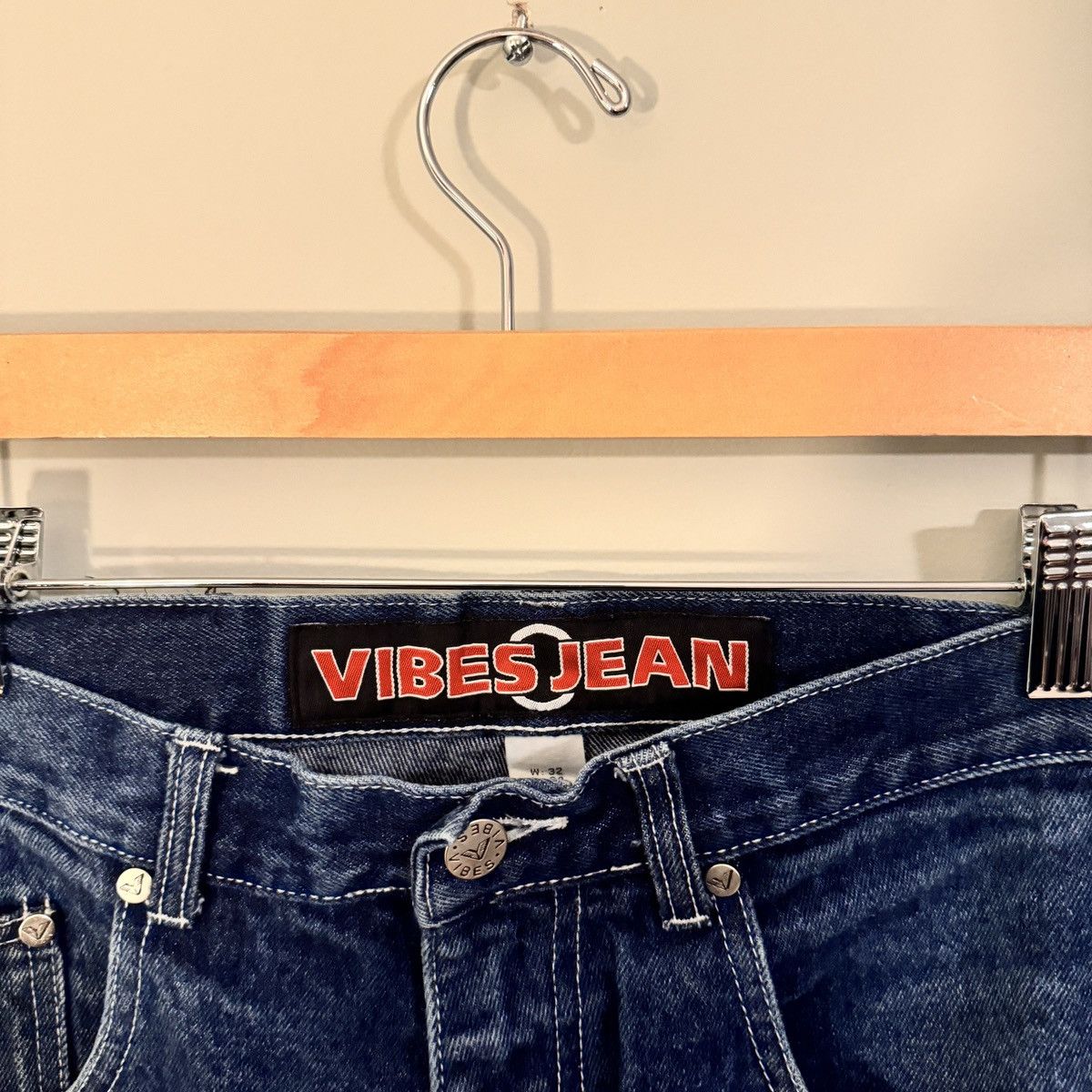 Vintage VINTAGE Y2K BAGGY DENIM BLUE VIBES SKATER JEANS JNCO STYLE Size US 32 / EU 48 - 5 Thumbnail