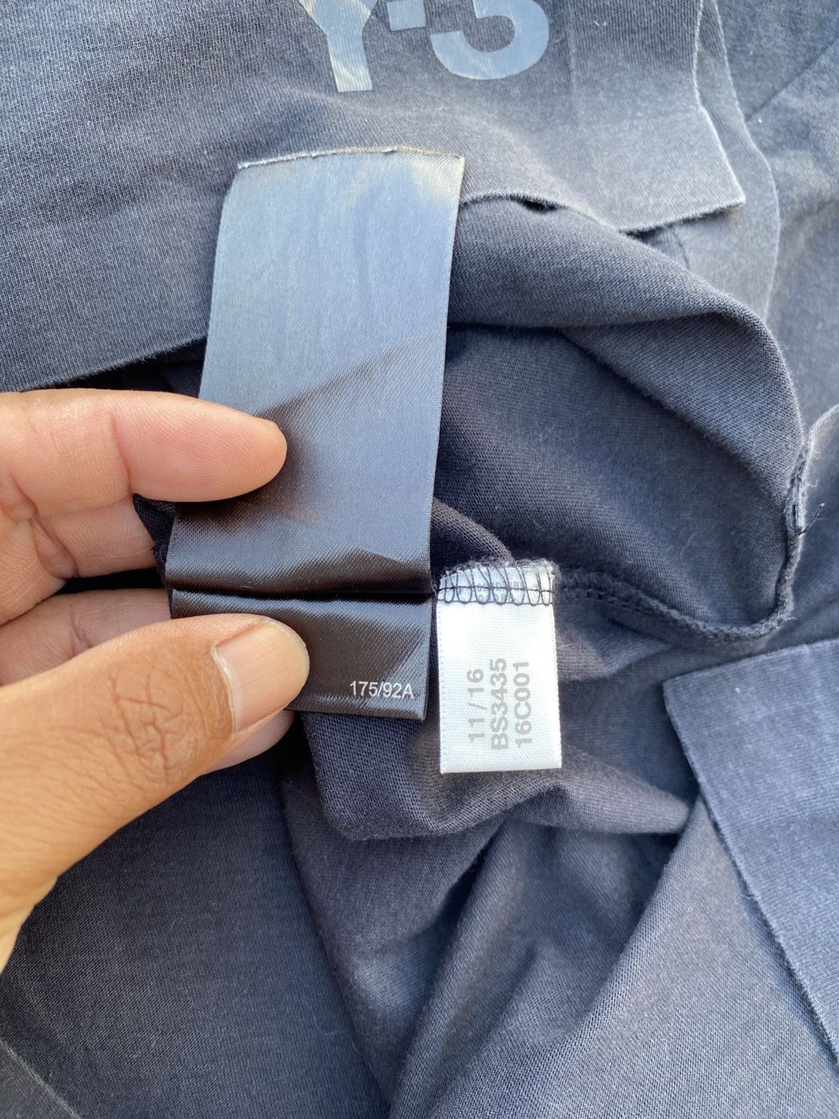 Yohji Yamamoto Rare Adidas x Yohji Yamamoto Y-3 Long Tshirt Size US M / EU 48-50 / 2 - 11 Thumbnail