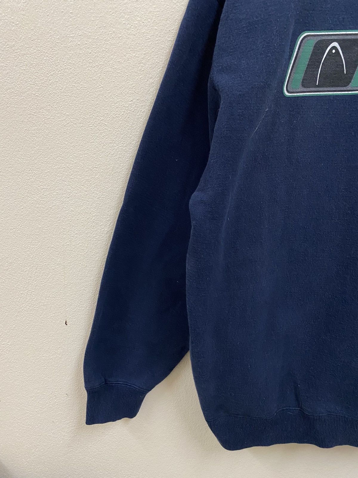 Vintage Vintage Head Big Logo Sweatshirt Size US XL / EU 56 / 4 - 4 Thumbnail
