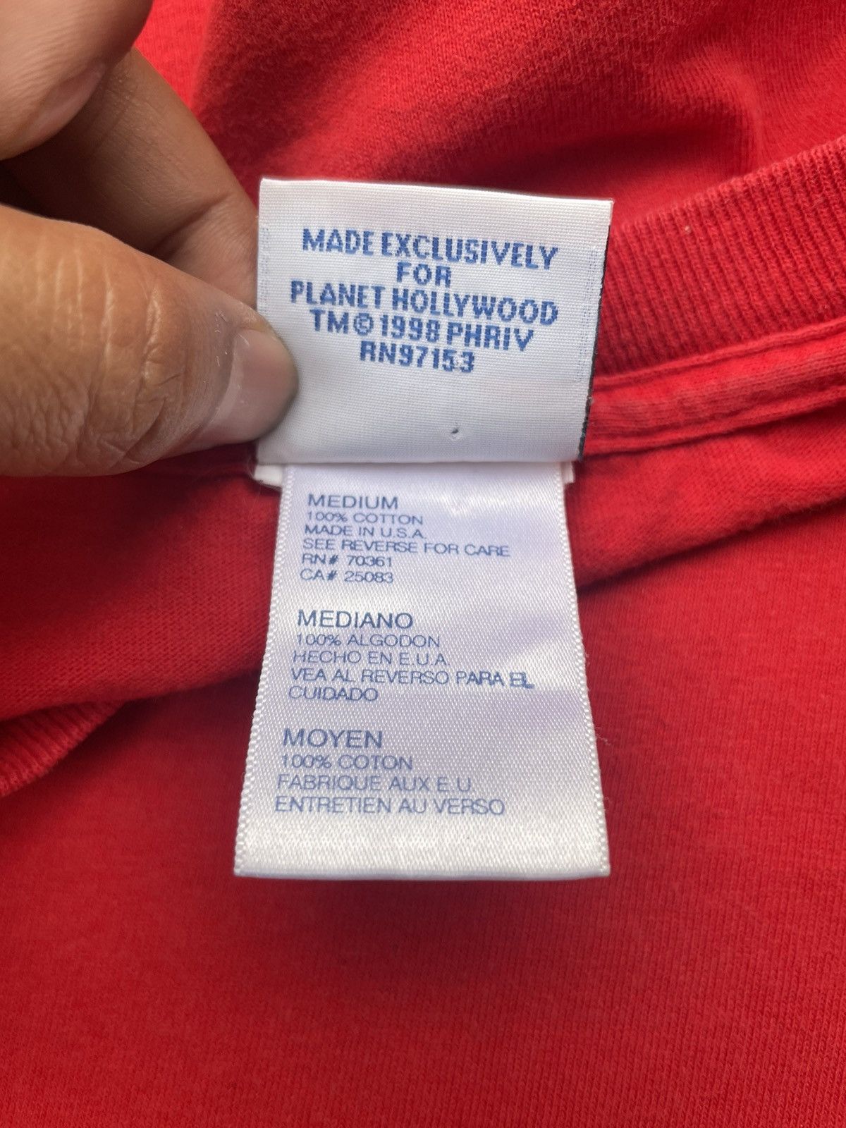 Planet Hollywood × Vintage Vintage Planet Hollywood Honolulu Size US M / EU 48-50 / 2 - 10 Thumbnail