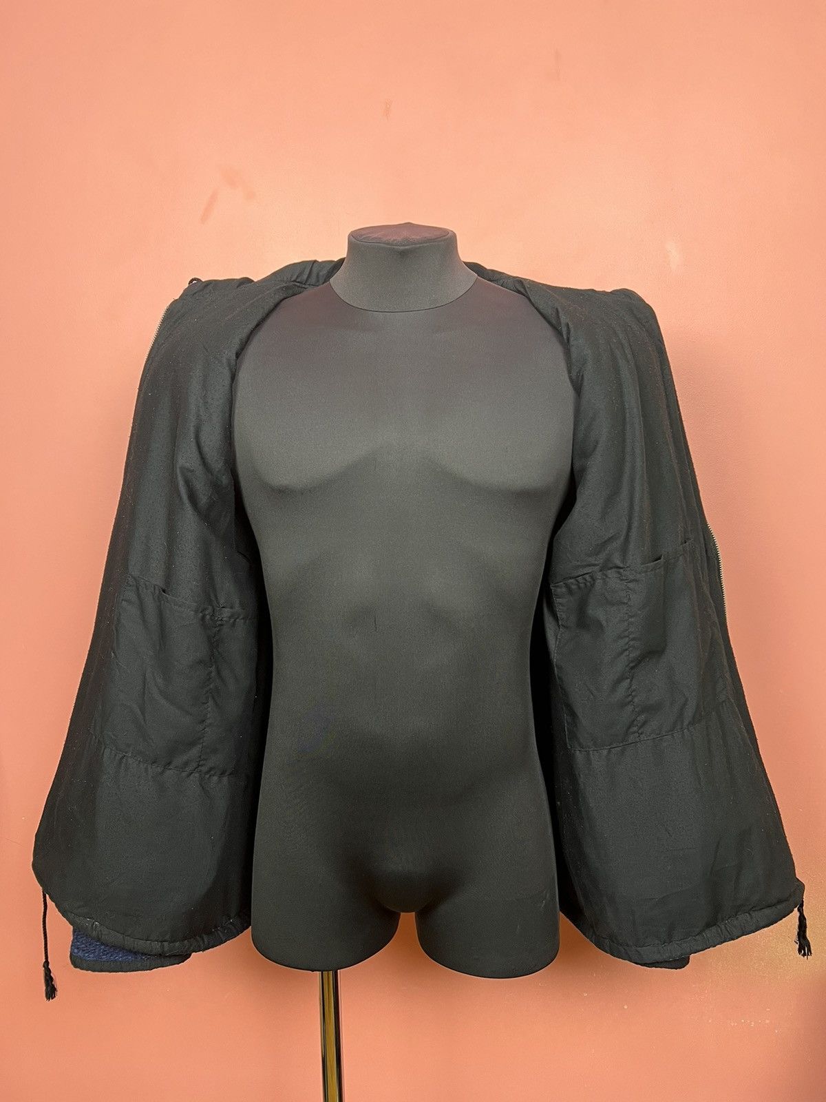 Vintage Avan garde vintage wool zip jacket hooded hype rare Size US M / EU 48-50 / 2 - 6 Thumbnail