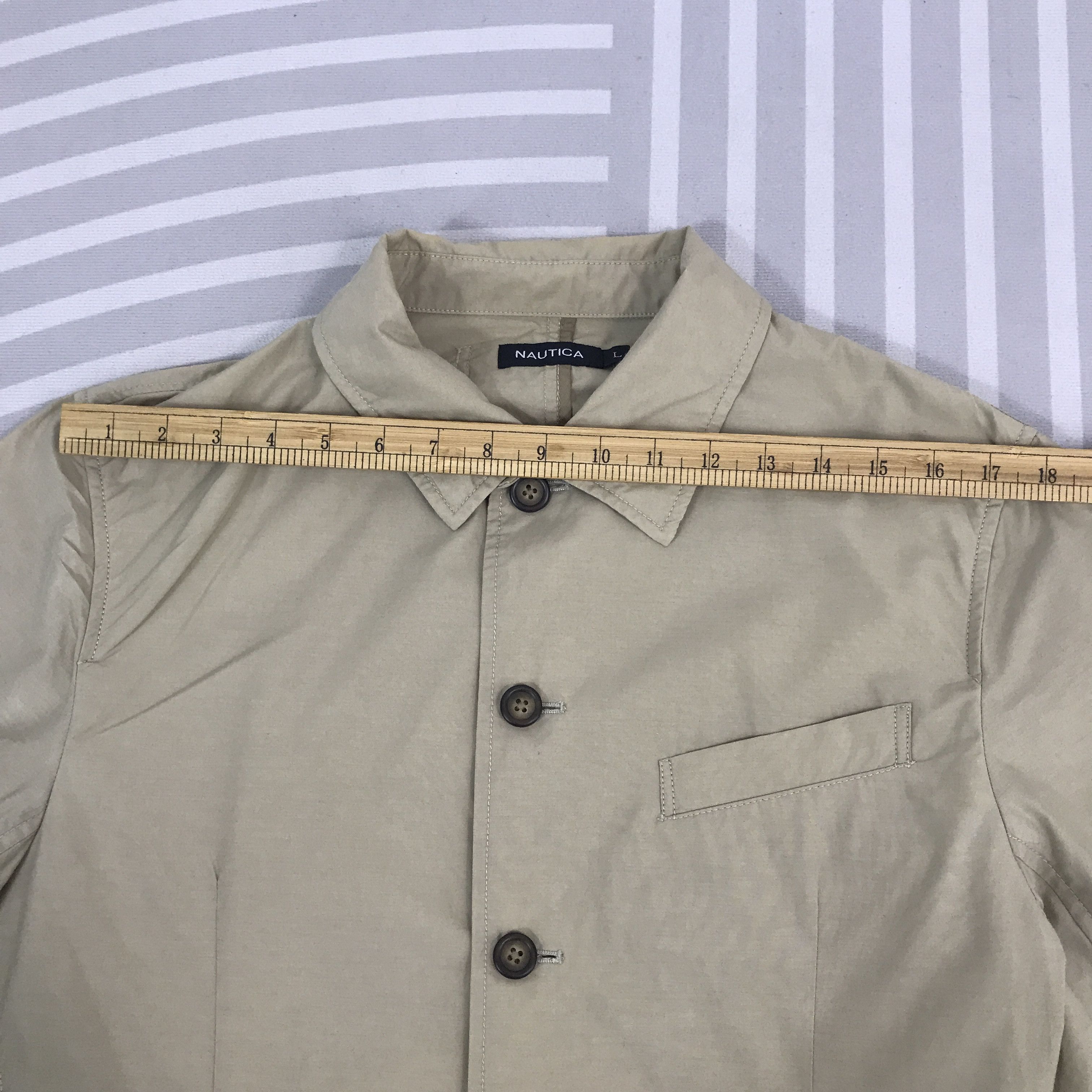 Nautica × Vintage Vintage Nautica Button Jacket Size US L / EU 52-54 / 3 - 5 Thumbnail