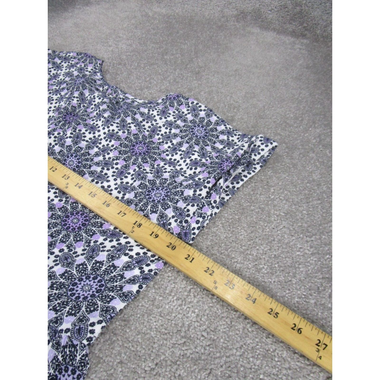 Loft LOFT Women Mini Dress - Floral Tie Waist Sleeveless, White, Medium, Casual, Polyester, NEW Size M / US 6-8 / IT 42-44 - 6 Thumbnail