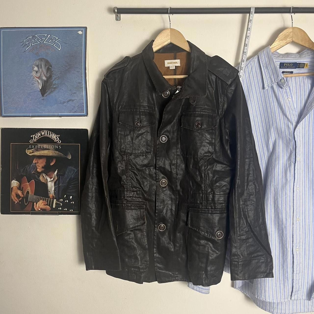 Diesel VINTAGE Diesel - Brown - Waxed Cotton Military - Size L Size US L / EU 52-54 / 3 - 1 Thumbnail