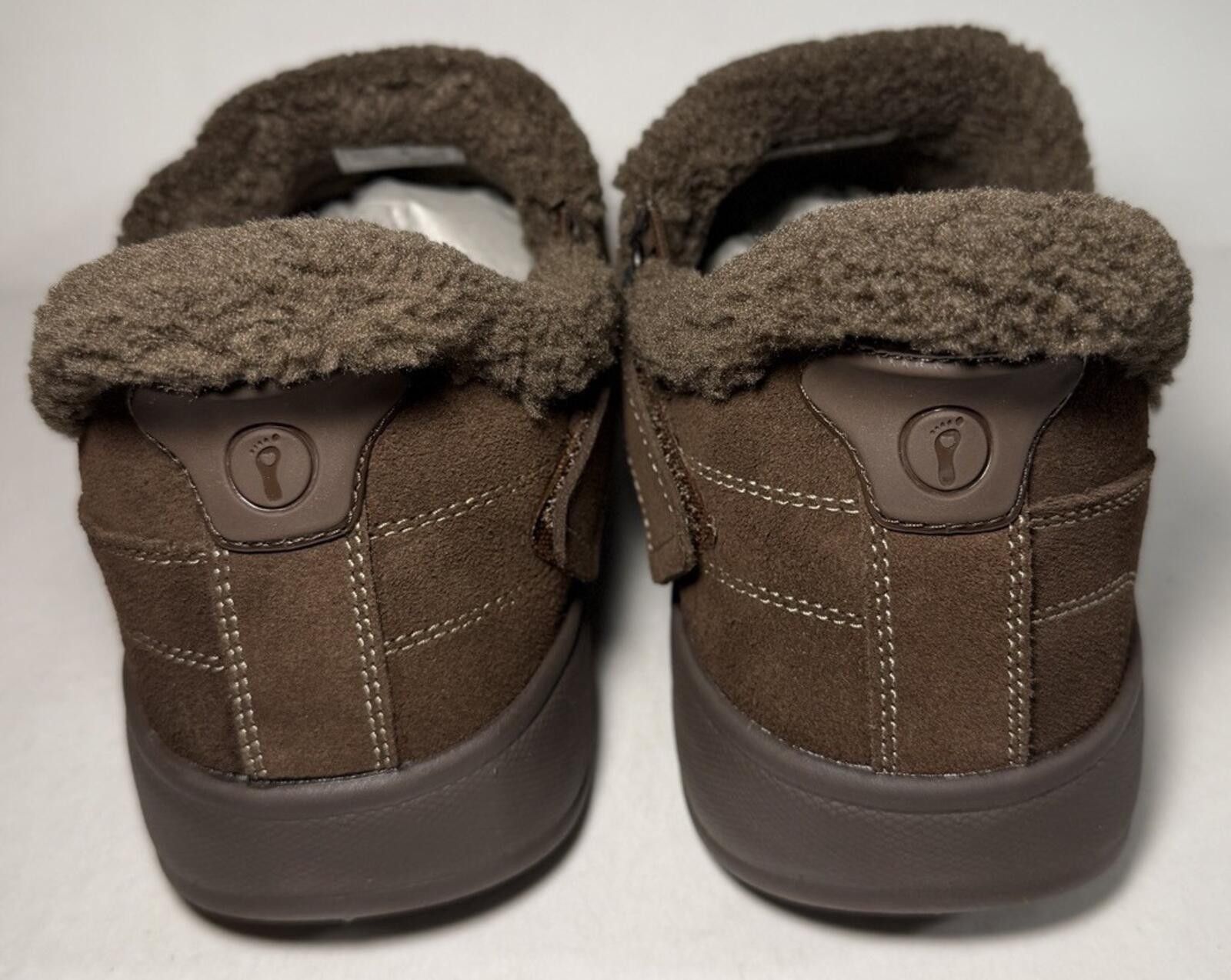Other ORTHOFEET Orthopedic Suede VITO Hands-Free Slipper Chocolate Size US 9 / EU 42 - 5 Thumbnail