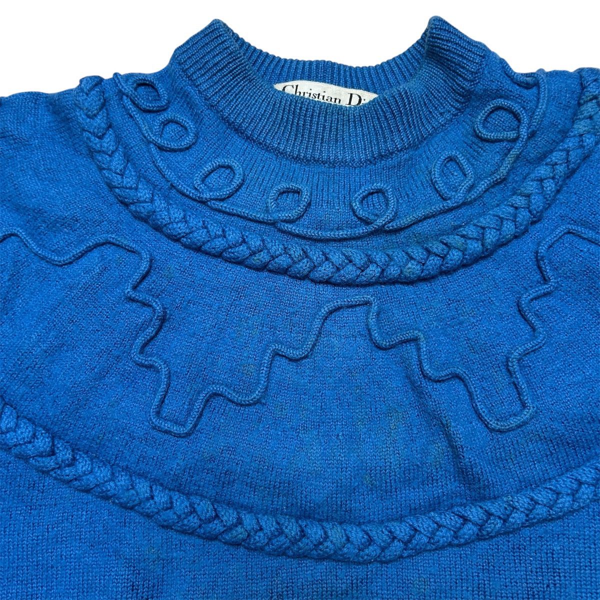 Christian Dior Monsieur × Dior Vintage Dior sweatshirt knitwear Size US XXS / EU 40 - 3 Thumbnail