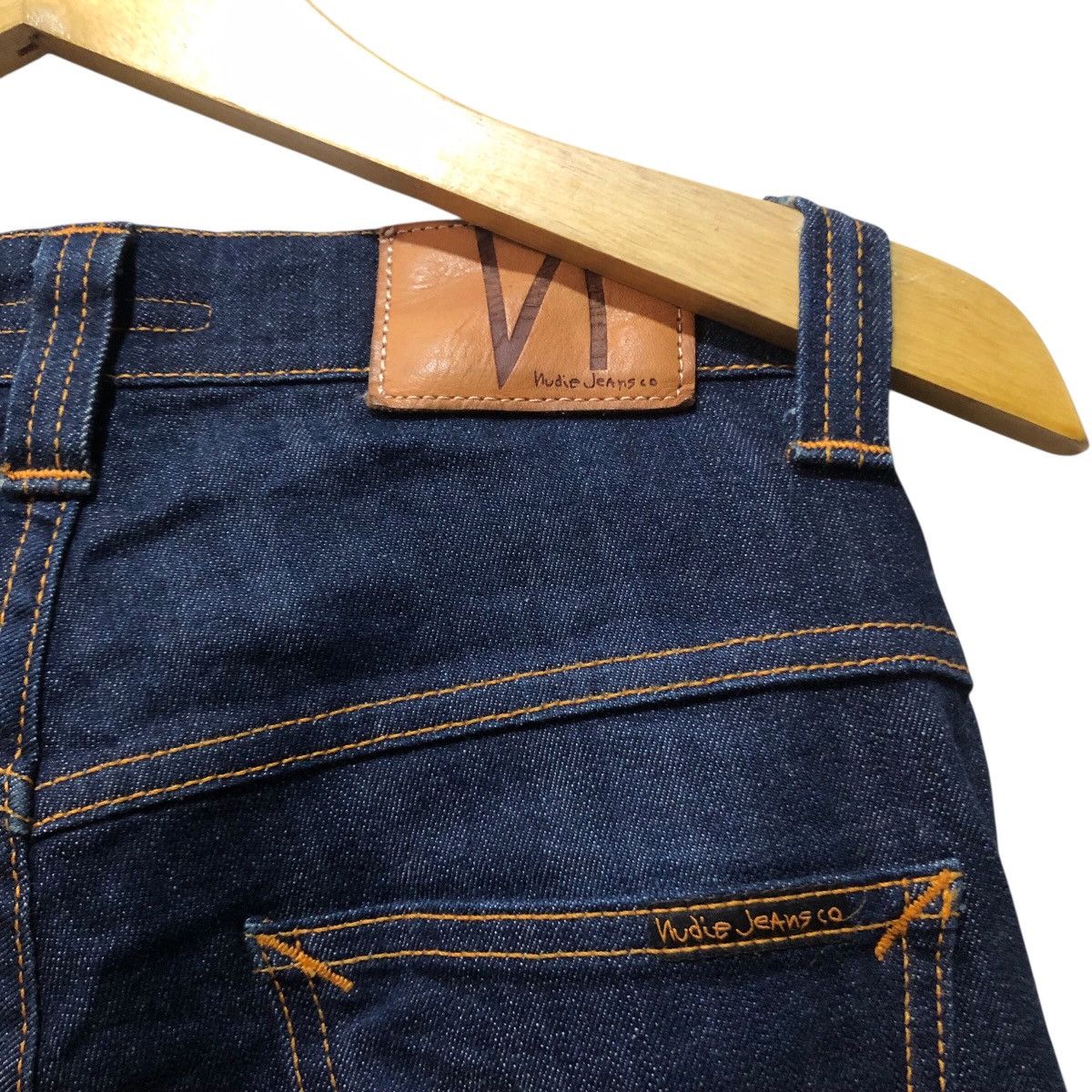 Nudie Jeans Nudie Jeans Thin Finn Dry Ecru Embo Size US 28 / EU 44 - 5 Thumbnail