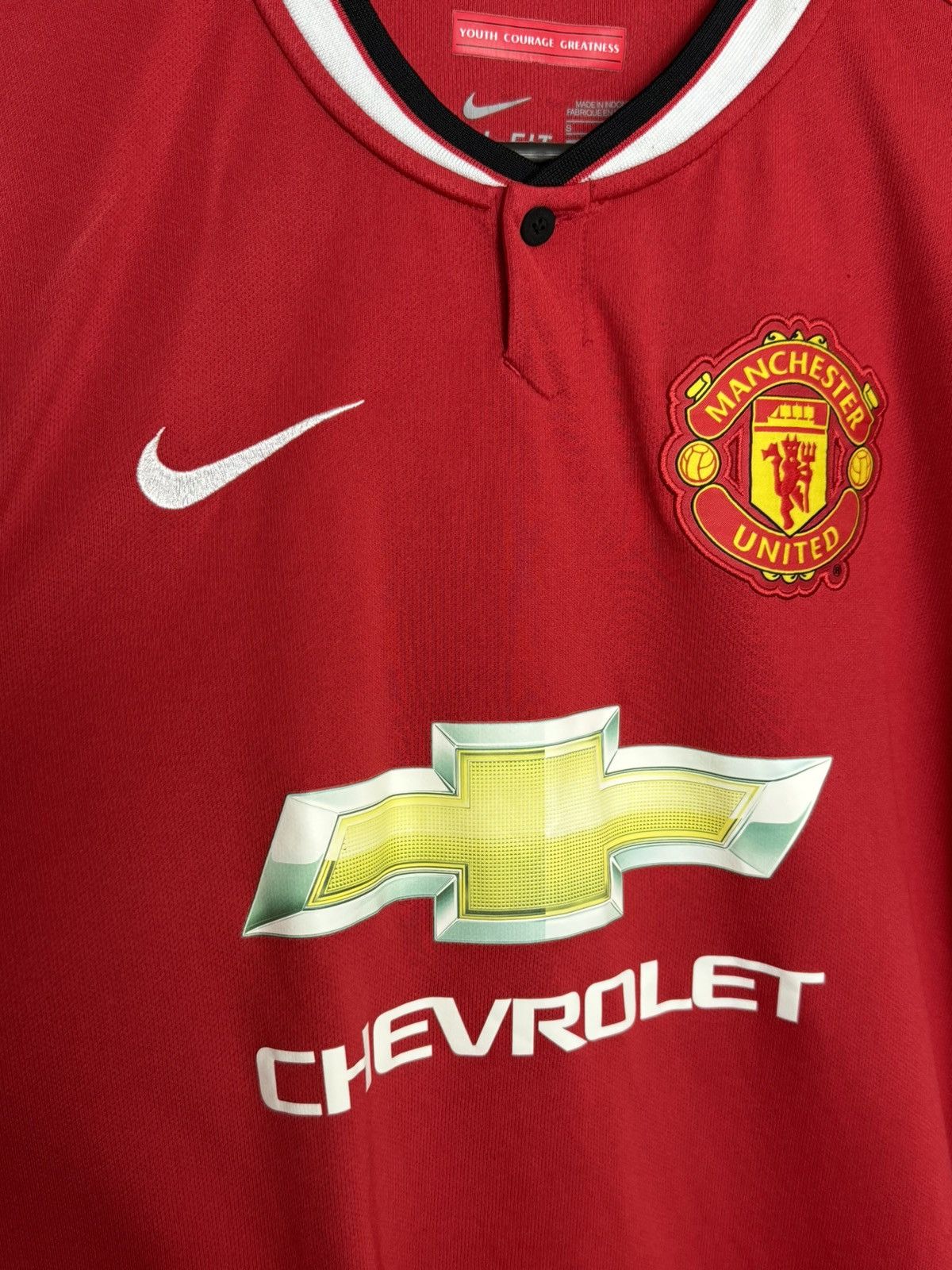 Nike Manchester United 14/15 Home Di Maria Football Jersey Size US S / EU 44-46 / 1 - 4 Thumbnail