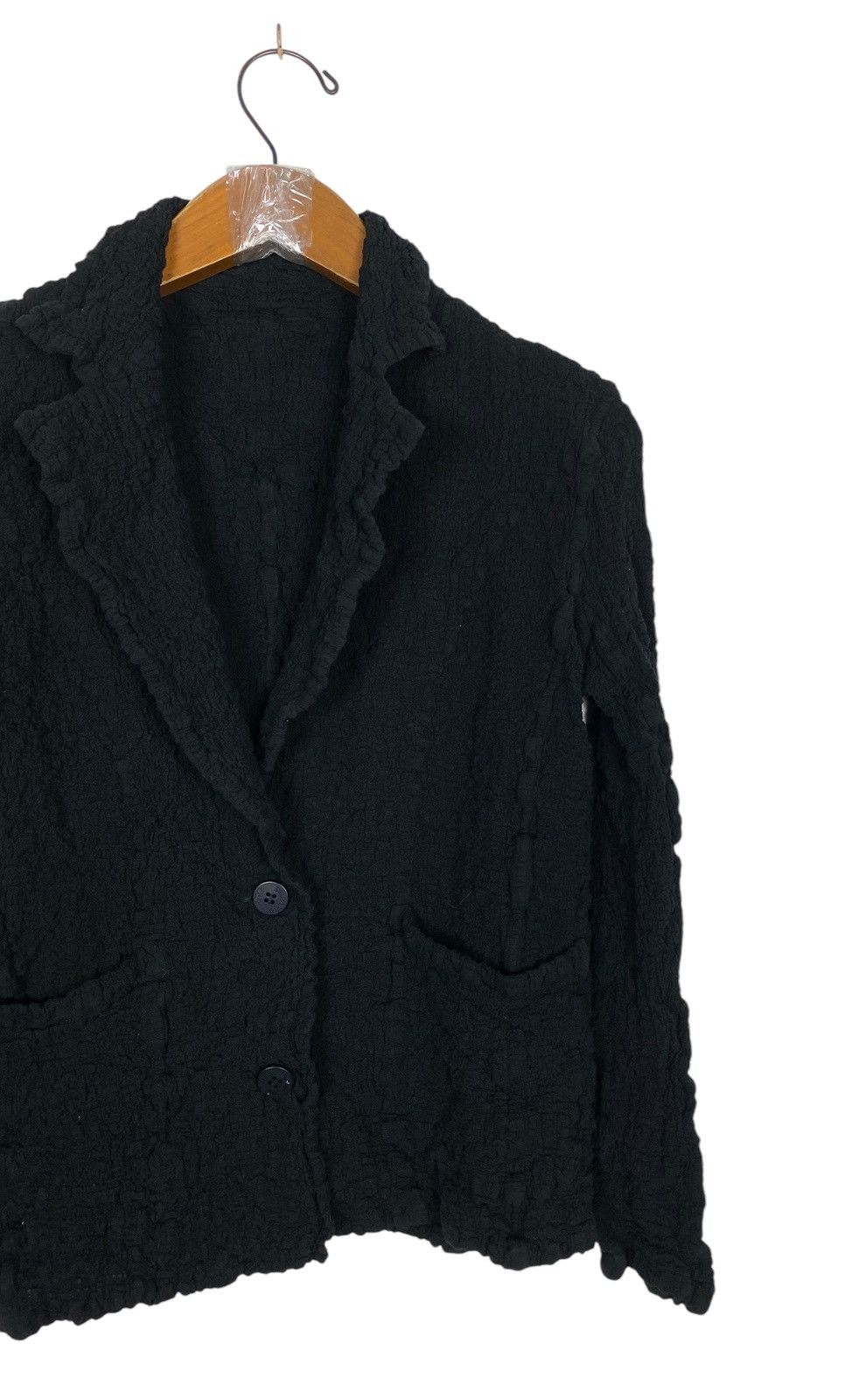 Issey Miyake Issey Miyake Me Cauliflower Jacket Stretch Crinkle Japan Size XS / US 0-2 / IT 36-38 - 3 Thumbnail