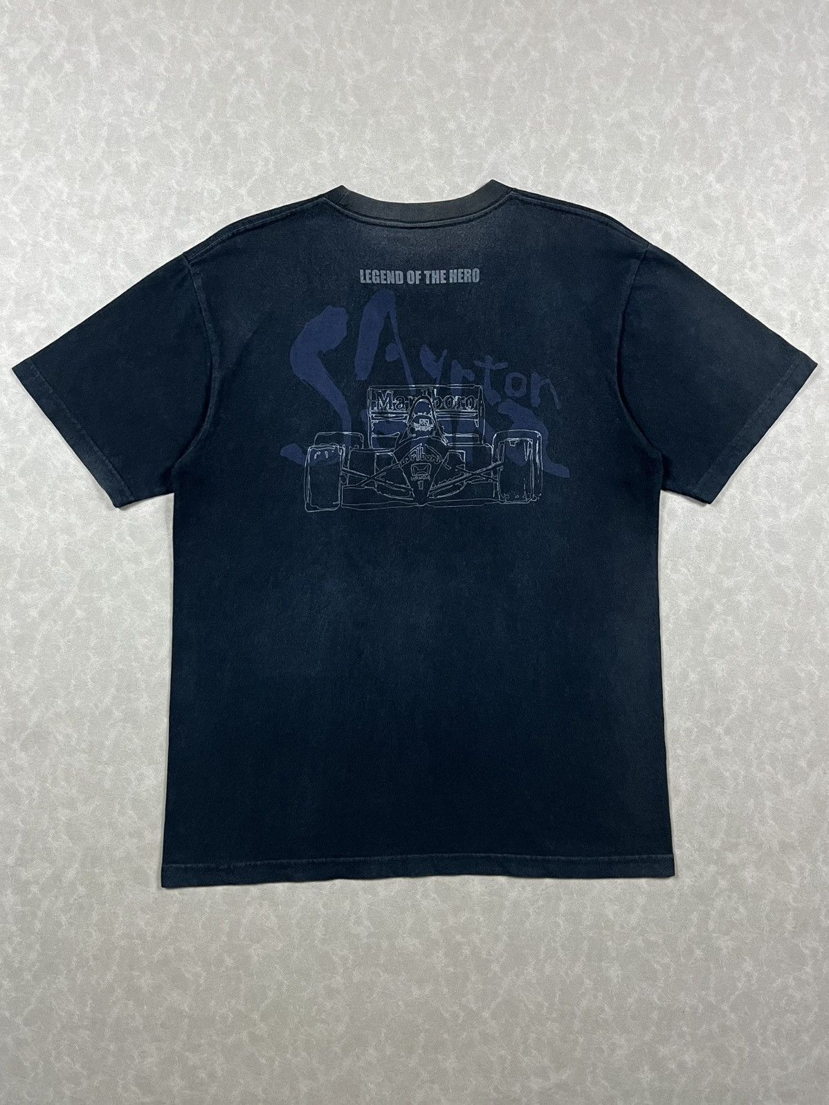 Marlboro Vtg marlboro senna honda f1 tee Size US L / EU 52-54 / 3 - 2 Thumbnail