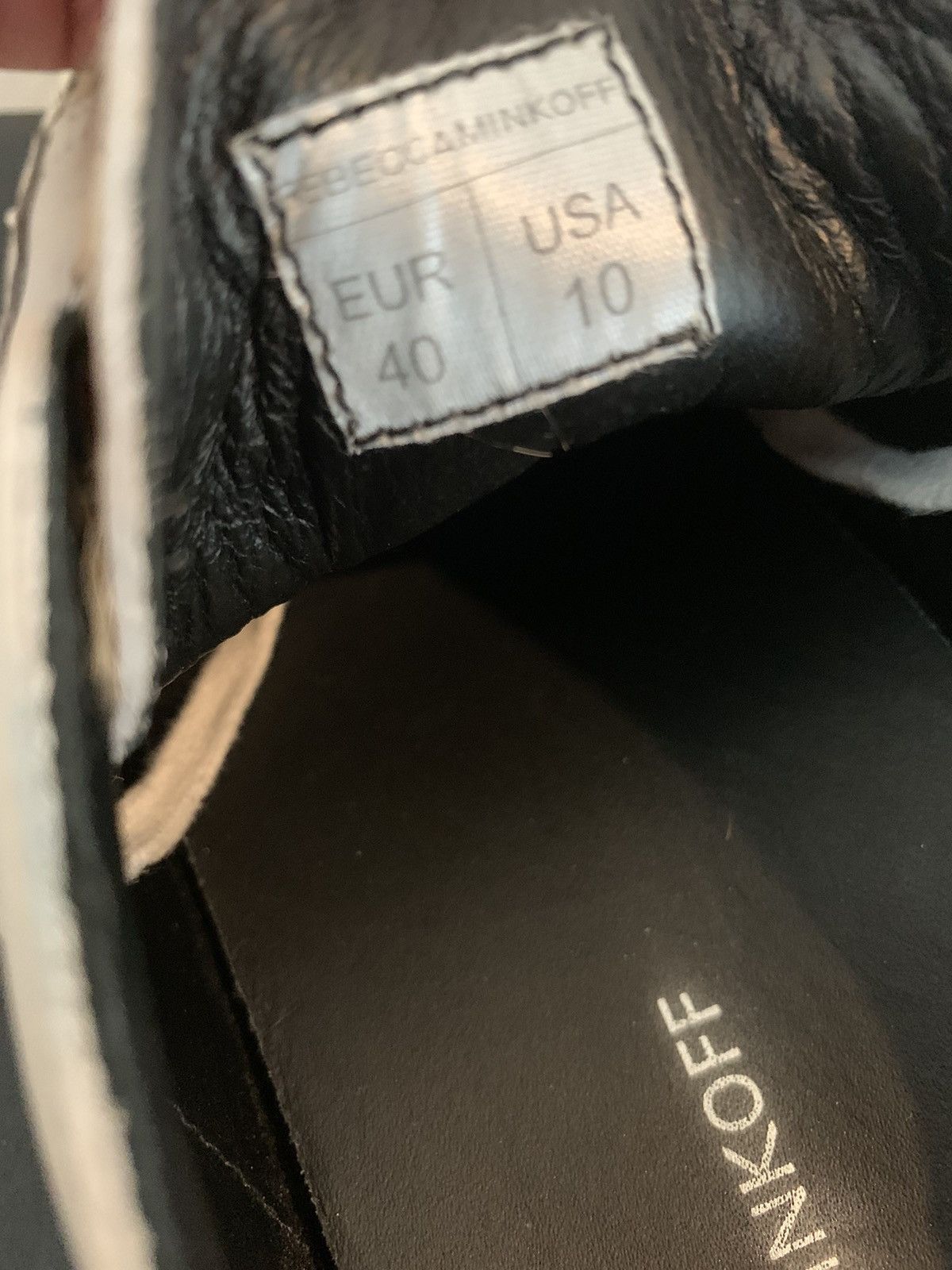Rebecca Minkoff Rebecca Minkoff Low Leather Sneakers Size US 10 / IT 40 - 15 Thumbnail