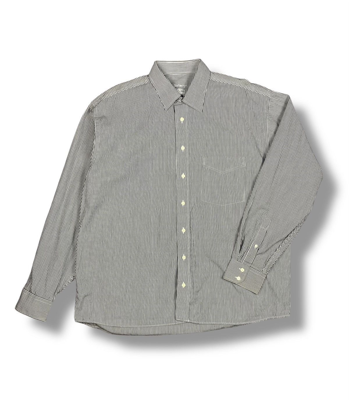 Burberry Vintage Burberrys London striped cotton button up shirt Size US XL / EU 56 / 4 - 1 Thumbnail