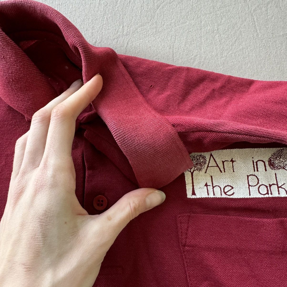 Vintage Vintage “Art In The Park” Polo Shirt Size US M / EU 48-50 / 2 - 7 Thumbnail
