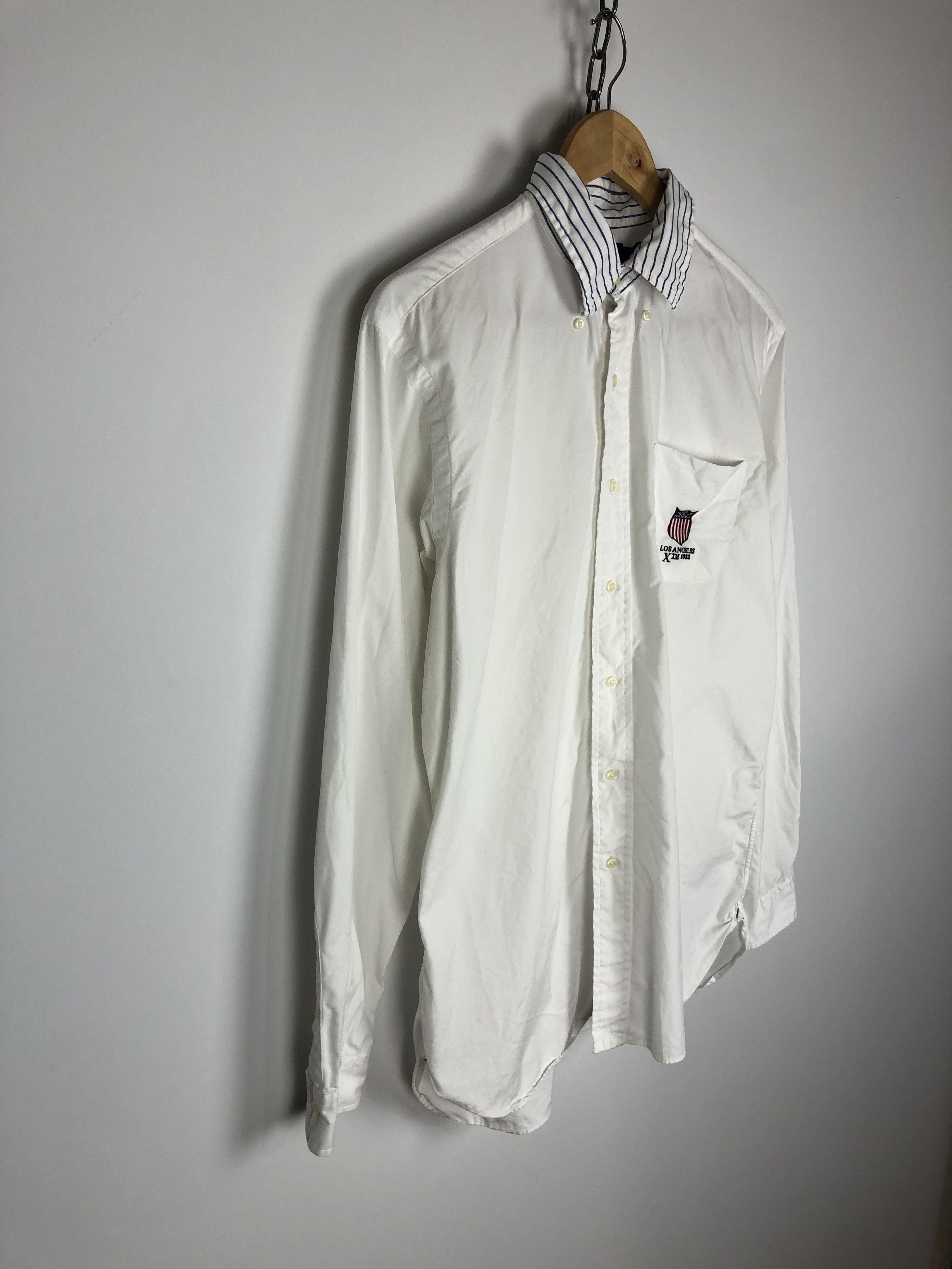 Polo Ralph Lauren Ralph Lauren Shirt Classic Fit Los Angeles Button White M Size US M / EU 48-50 / 2 - 5 Thumbnail