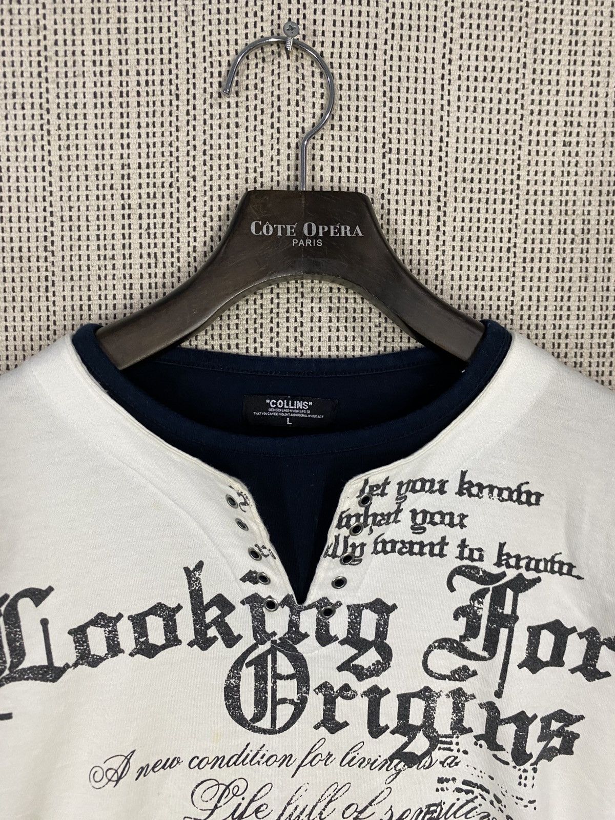 Seditionaries Vintage punks gothic collins tshirt double layer very rare Size US L / EU 52-54 / 3 - 4 Thumbnail