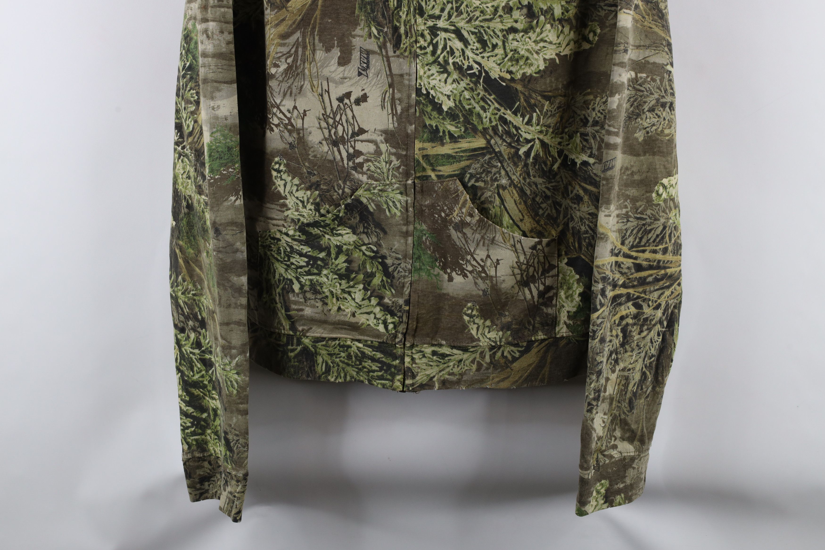 Vintage Vintage Y2K Streetwear Advantage Camouflage Full Zip Hoodie Size XXL / US 16-18 / IT 52-54 - 3 Thumbnail