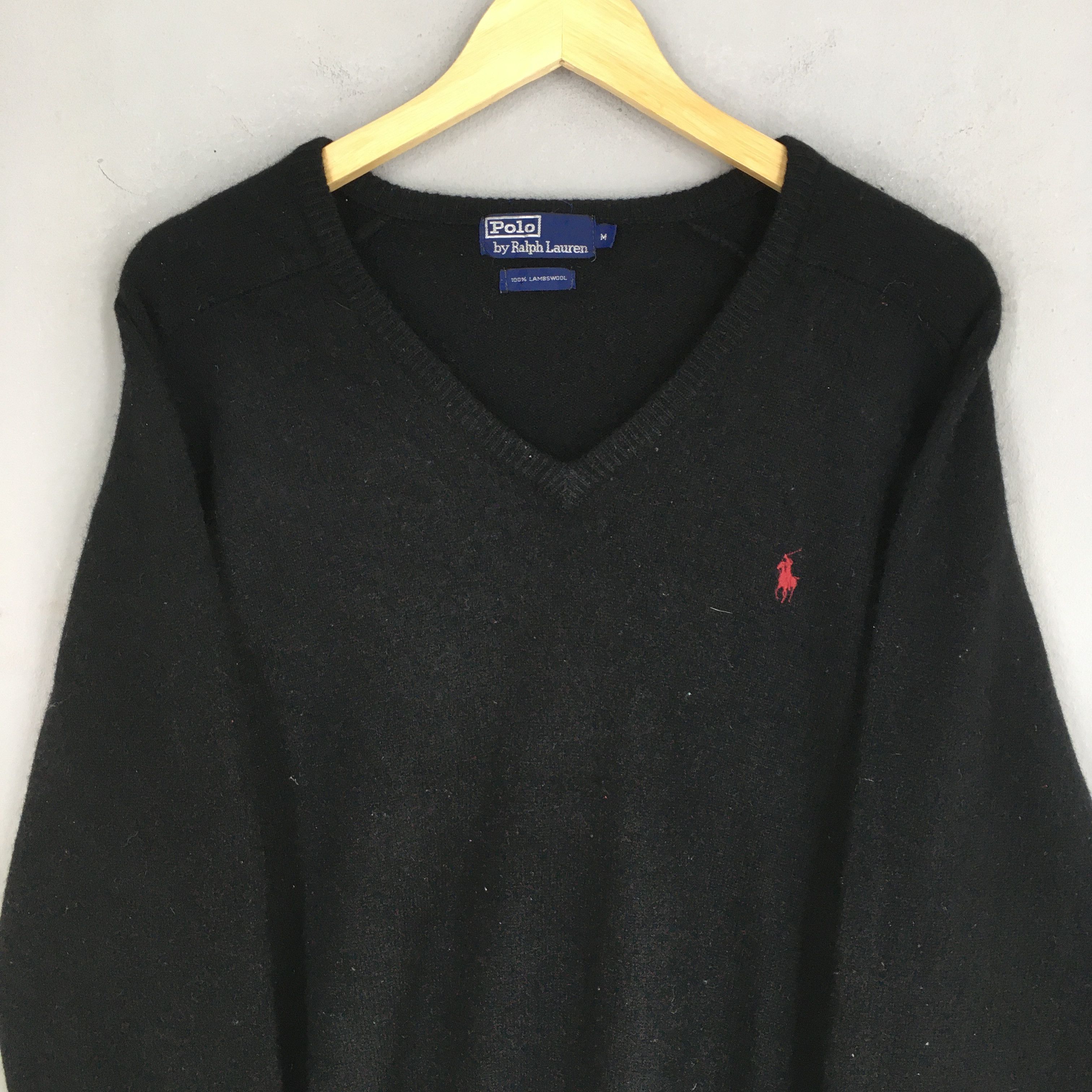 Vintage Polo Ralph Lauren Pony Wool Sweater Medium