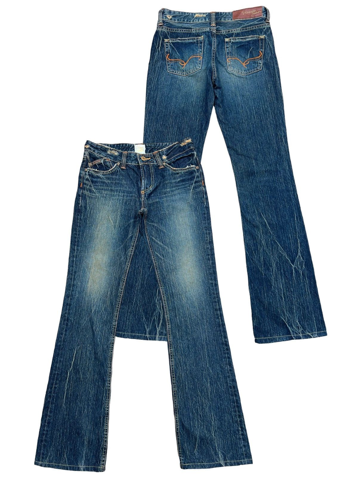 Edwin Flare💥 Vienus Something Mudwash Bootcut Denim Jeans 29x33 Size 29" - 1 Thumbnail