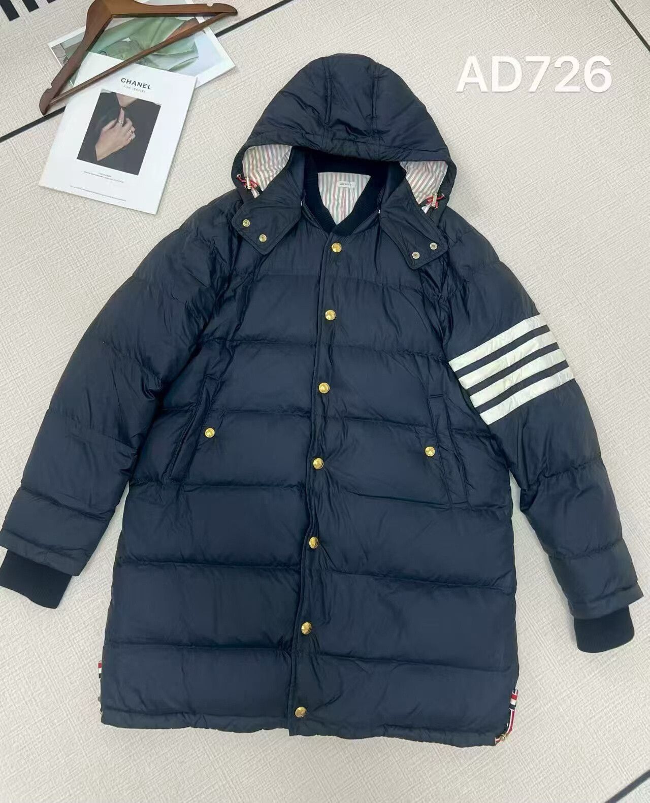 Thom Browne Thom Browne Long Hooded Down Jacket Size US M / EU 48-50 / 2 - 1 Thumbnail