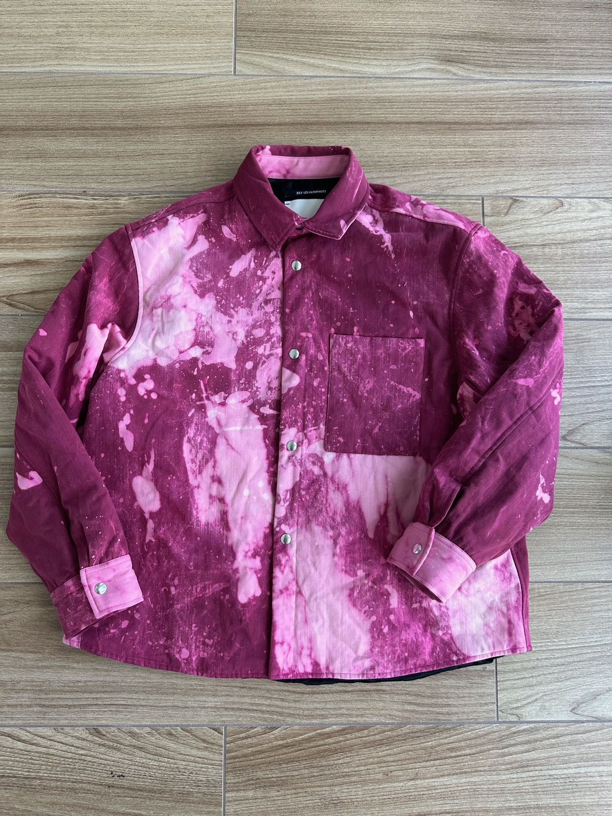 Song For The Mute Song for the Mute Jacket (Pink Acid Wash) Size US M / EU 48-50 / 2 - 1 Thumbnail