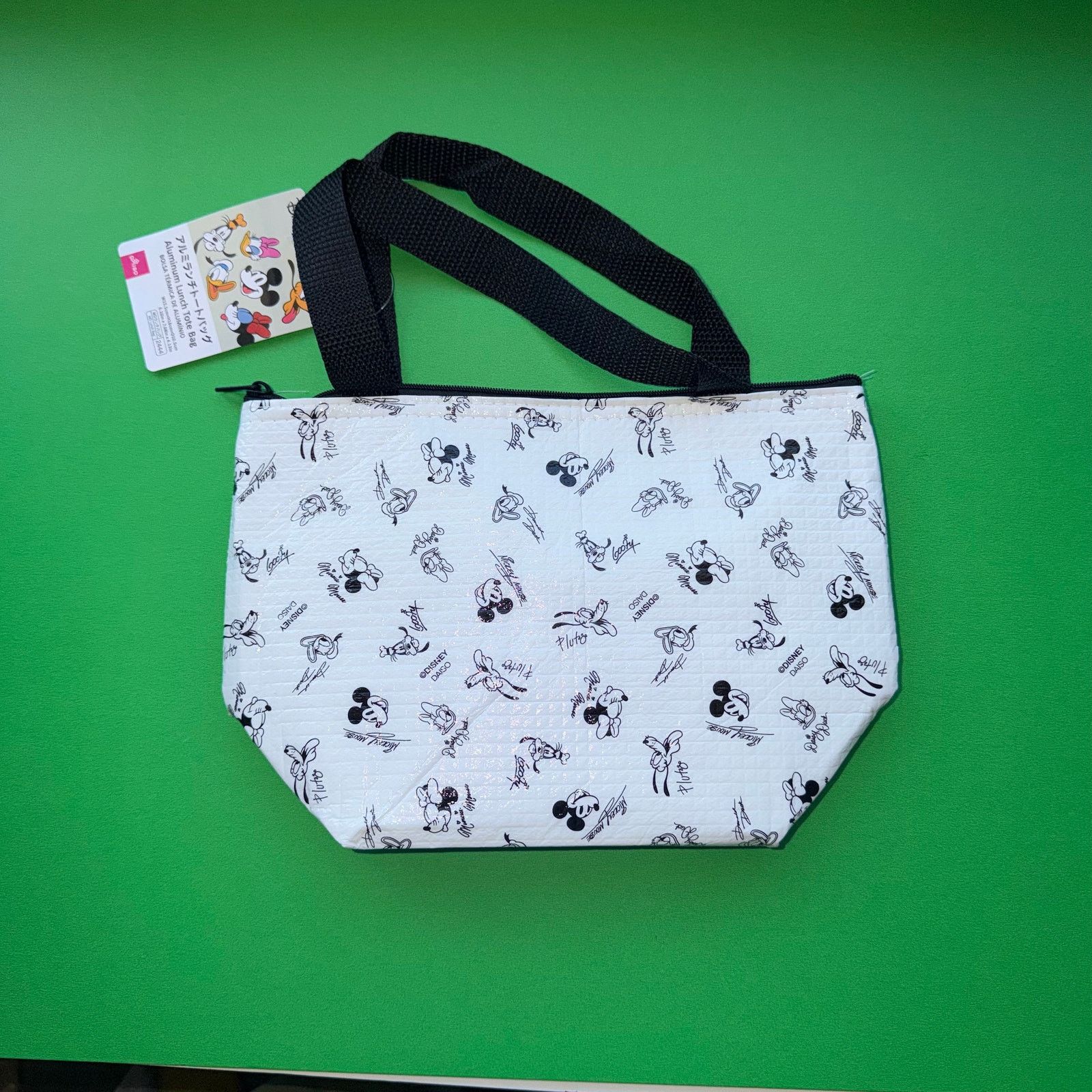 Disney Vintage Disney Mickey Mouse Black White Lunch Tote Set Japan Size ONE SIZE - 10 Thumbnail