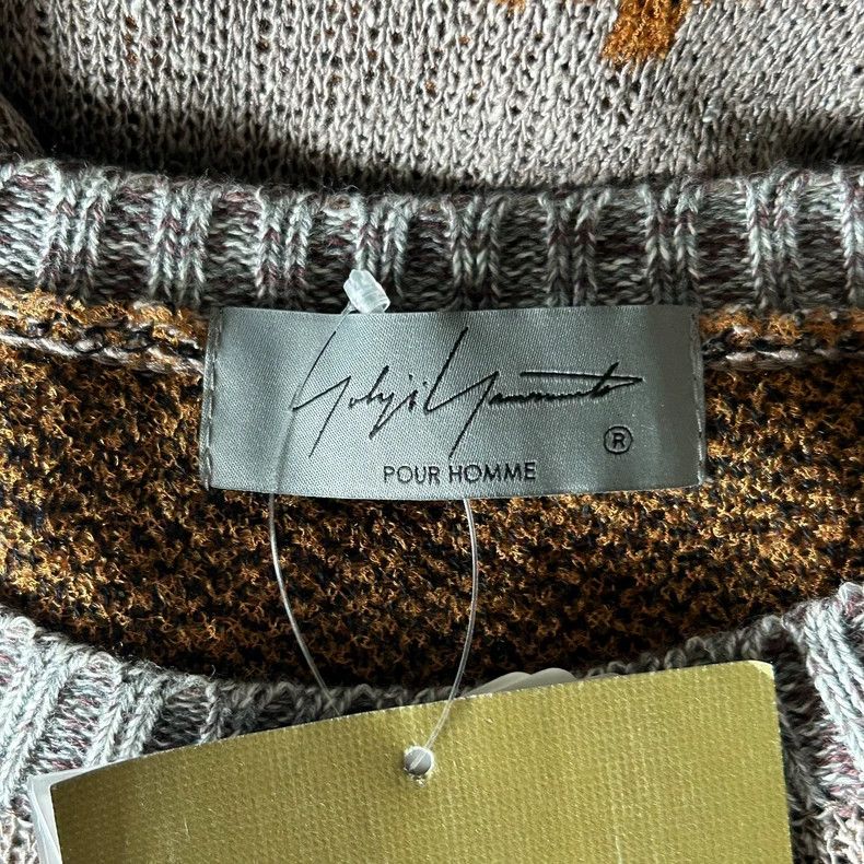 Yohji Yamamoto Yohji Yamamoto 22ss slogan graffiti silk sweater 2504-Nexta Size US L / EU 52-54 / 3 - 6 Thumbnail