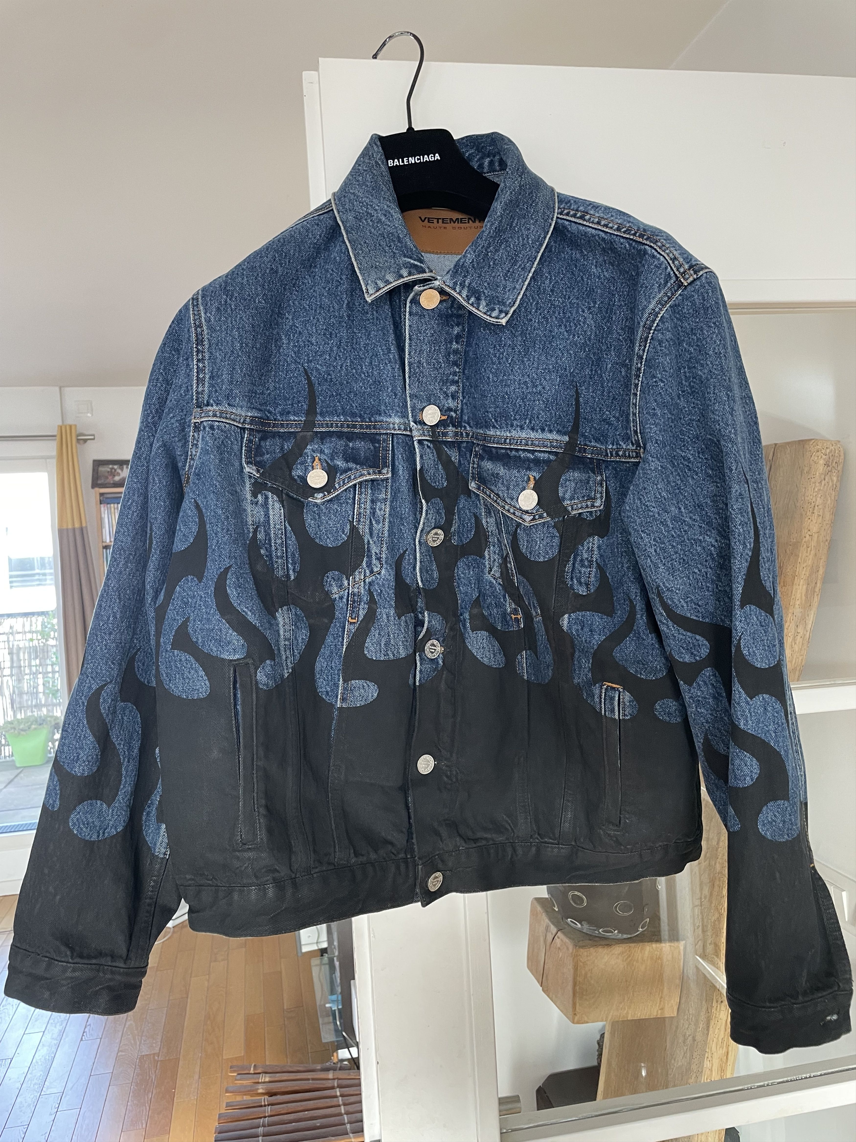 Men's Vetements Denim Jackets | Grailed Men's Vetements Denim Jackets | Grailed