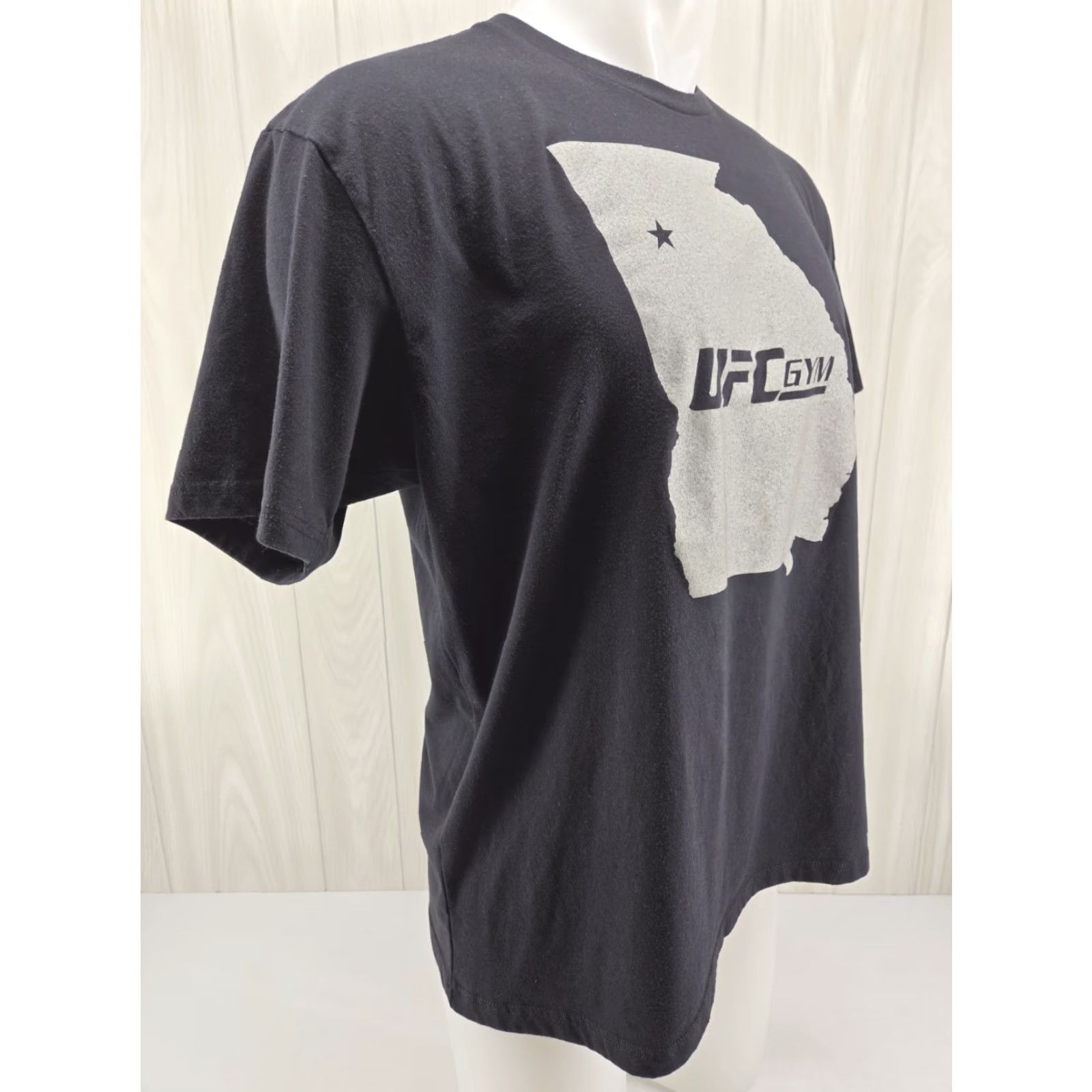 Next Level UFC Gym Perimeter Georgia T-Shirt Black Size XL Men Crew Neck Short Sleeve Logo Cotton Next Level Size US XL / EU 56 / 4 - 6 Thumbnail