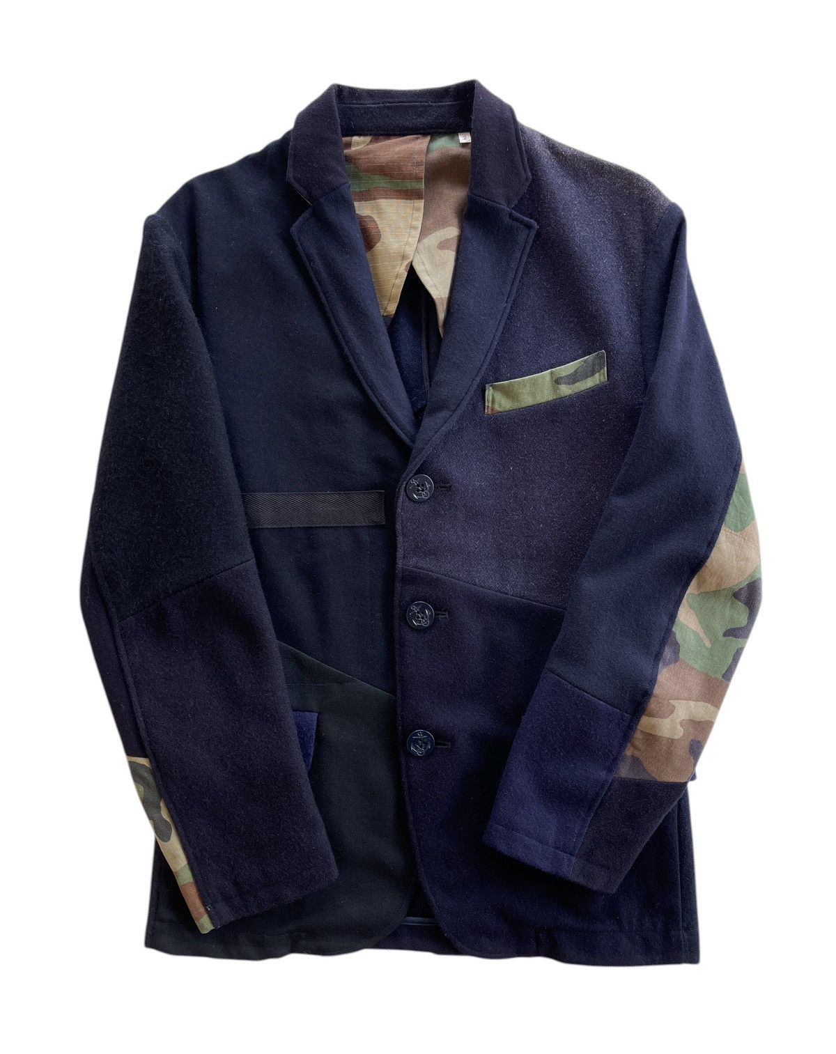 HOLLYWOOD RANCH MARKET H.Ranch Market Remake Patchwork Jacket Size US M / EU 48-50 / 2 - 1 Thumbnail