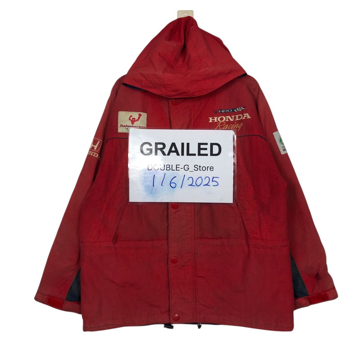 90s Honda Racing Pit Crew Jacket – CART Embroidered Logos
