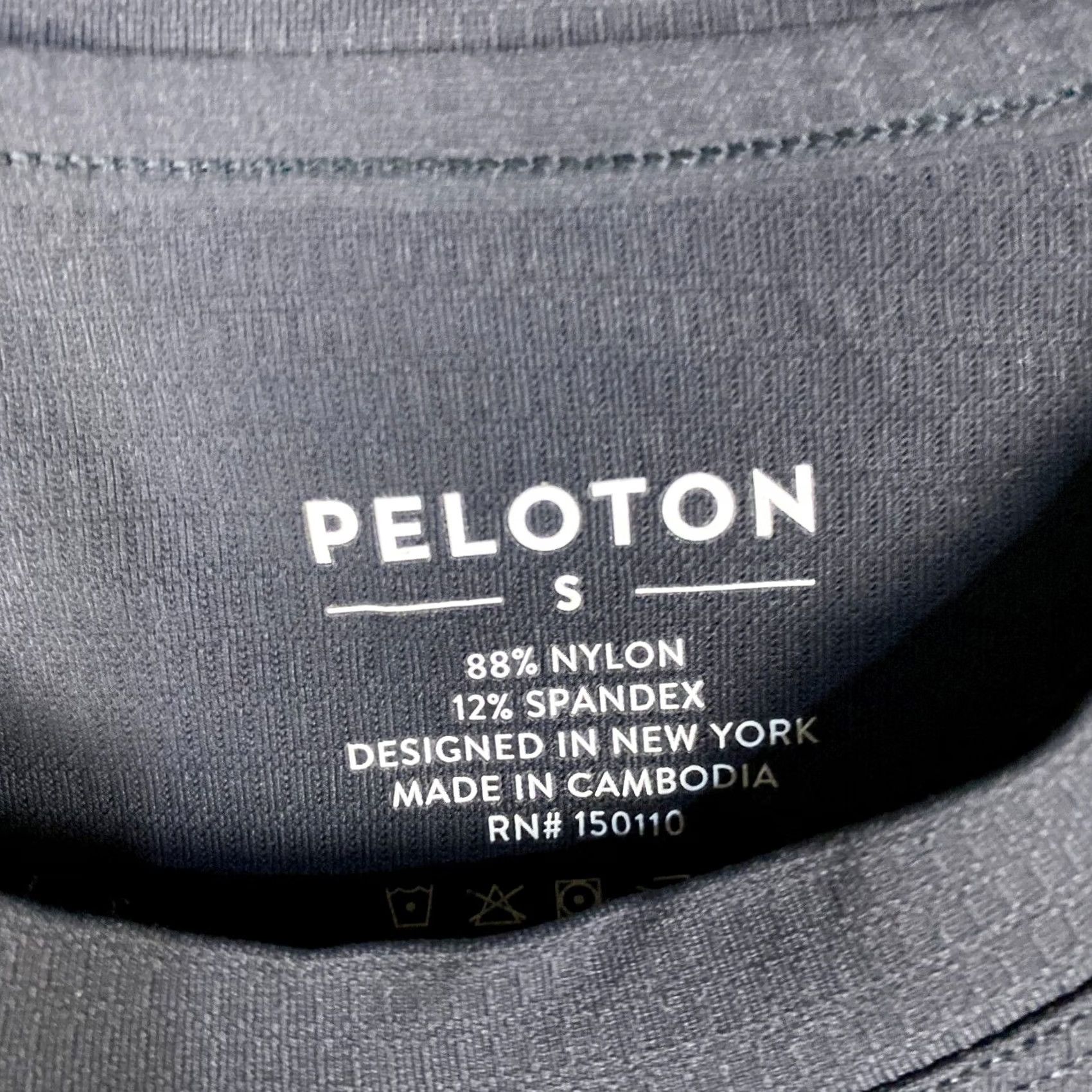 Vintage Peloton T-Shirt Mens Small Short Sleeve Gray Nylon Blend Adults S Shirt Pullover Regular Black? Size US S / EU 44-46 / 1 - 3 Thumbnail