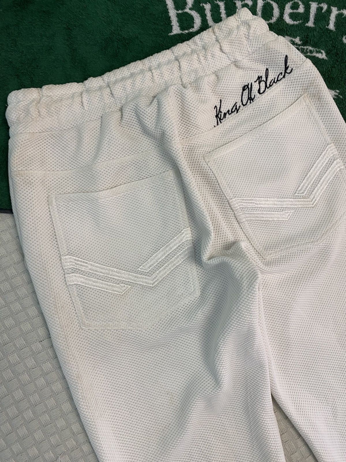 Karl Kani 💥 VINTAGE KARL KANI 90S TRACK PANTS Y2K Size US 26 / EU 42 - 12 Thumbnail