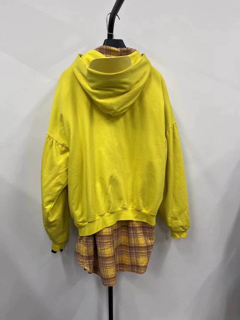 Balenciaga Balenciaga Patchwork Logo print hooded sweatshirt Size US S / EU 44-46 / 1 - 2 Thumbnail