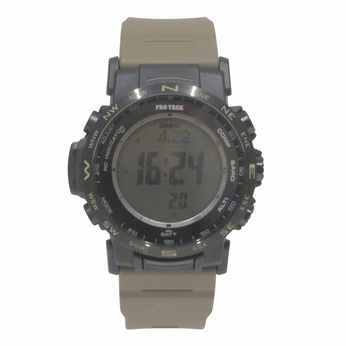 Other Other CASIO Protrek Resin Stainless Steel Wristwatch Plastic / Synthetic Automatic PRW-35LD-5JF DUTY FREE for USA Size ONE SIZE - 1 Thumbnail
