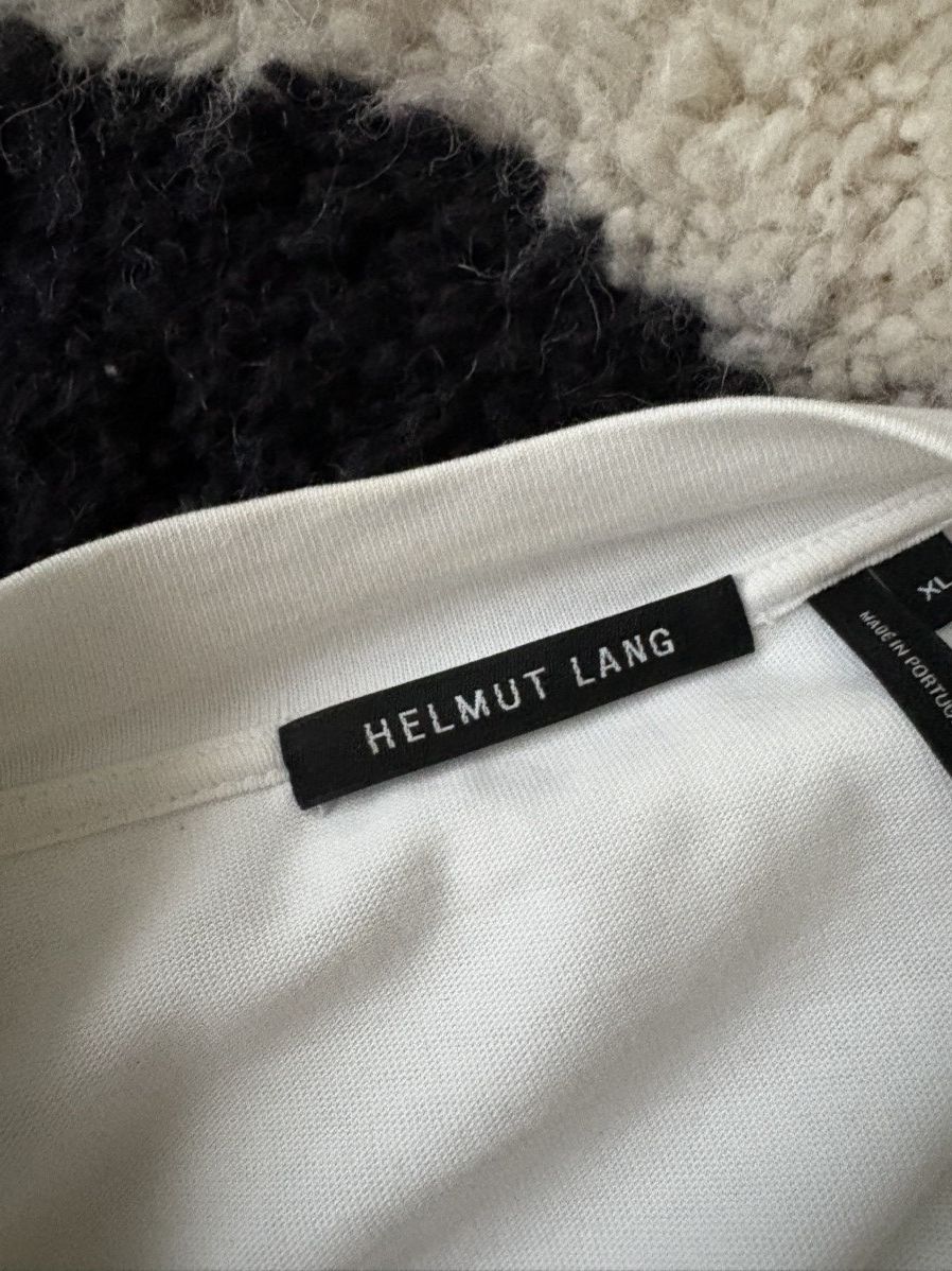 Helmut Lang Helmut Lang “Techno Jungle” White Tee Size US XL / EU 56 / 4 - 4 Thumbnail