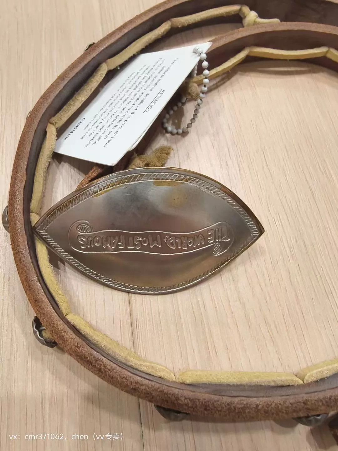 Visvim VISVIM 15SS CONCHO BELT 20MM Brown W30 New Size ONE SIZE - 3 Thumbnail
