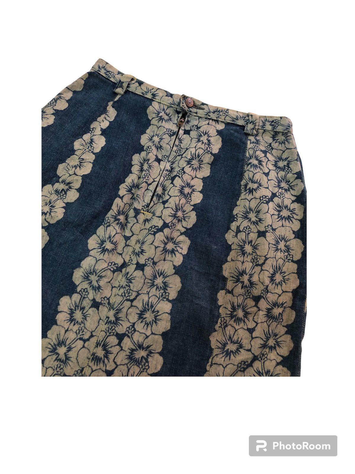 Hysteric Glamour × Japanese Brand Vintage Hysteric Glamour Mini Skirt Fullprint Hibiscus Size 25" / US 0 / IT 36 - 2 Thumbnail